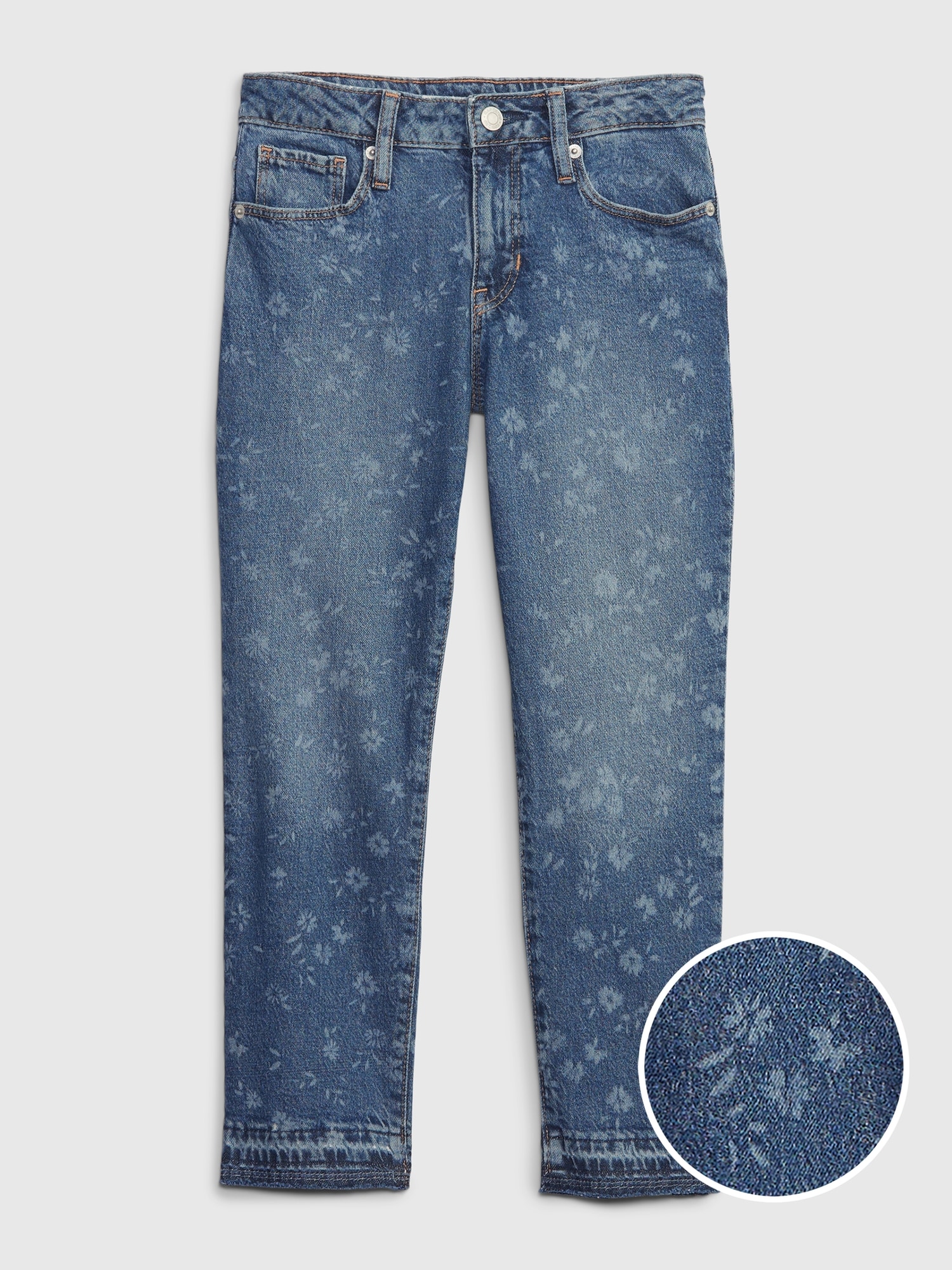 Kids Mid Rise Girlfriend Jeans with Washwell | Gap