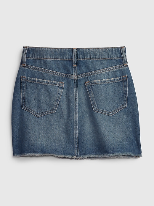 Image number 2 showing, Kids High Rise Denim Skirt