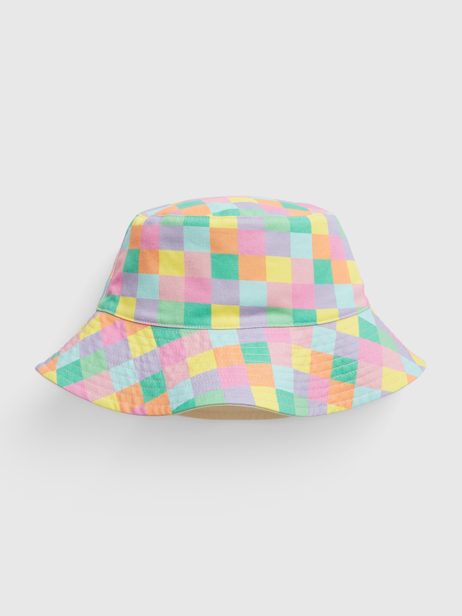 Gap Kids 100% Organic Cotton Reversible Bucket Hat multi. 1