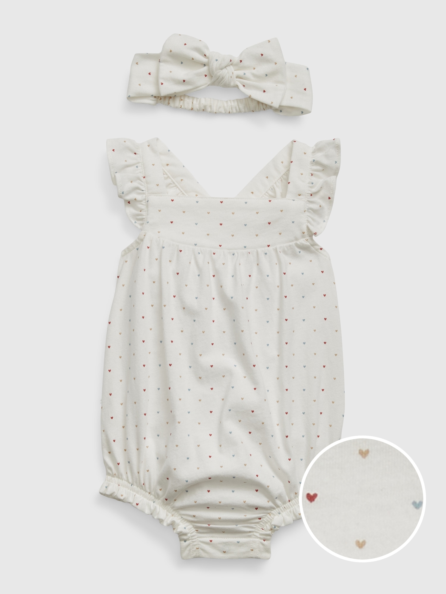 Baby Ruffle Shorty Outfit Set Gap