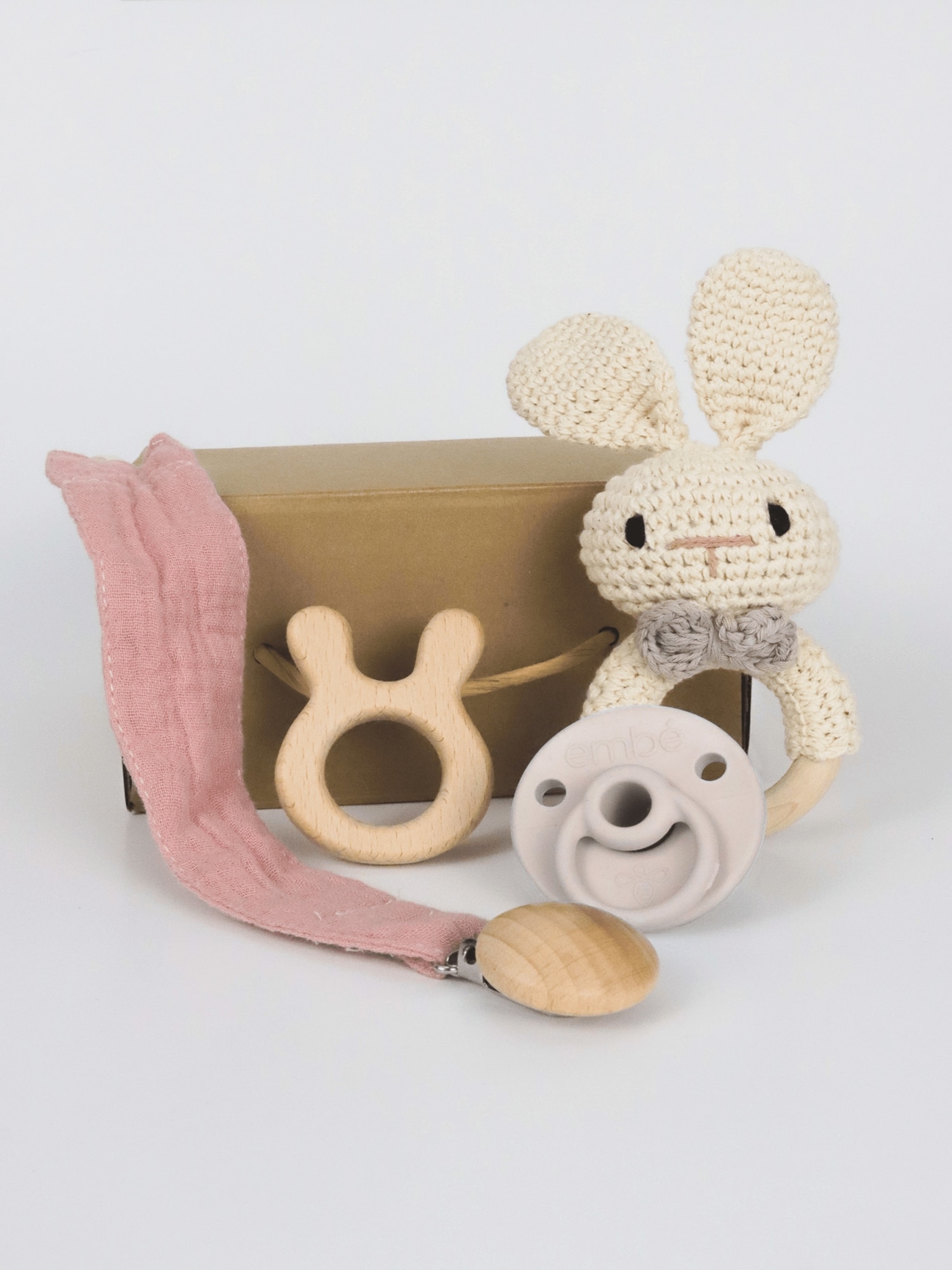 Binnie Retractable Pacifier Gift Set Gap