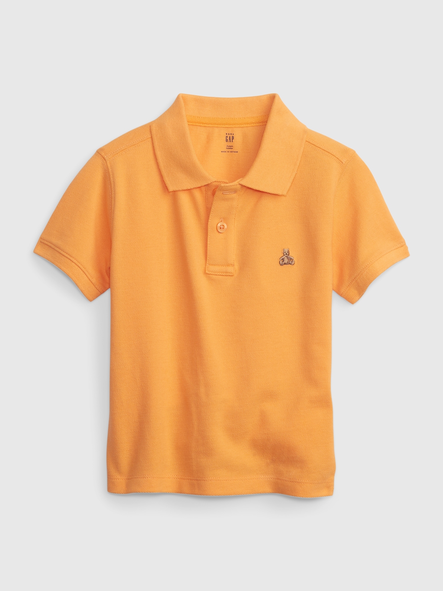 Gap Toddler Polo Shirt orange. 1