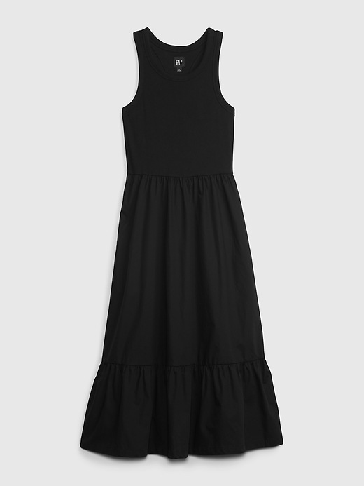 Mixed Media Midi Dress | Gap