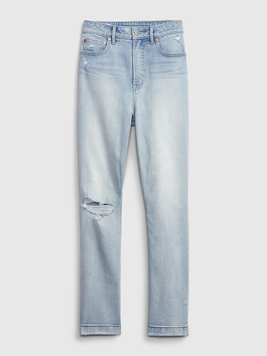 Image number 6 showing, Sky High Rise Vintage Slim Jeans