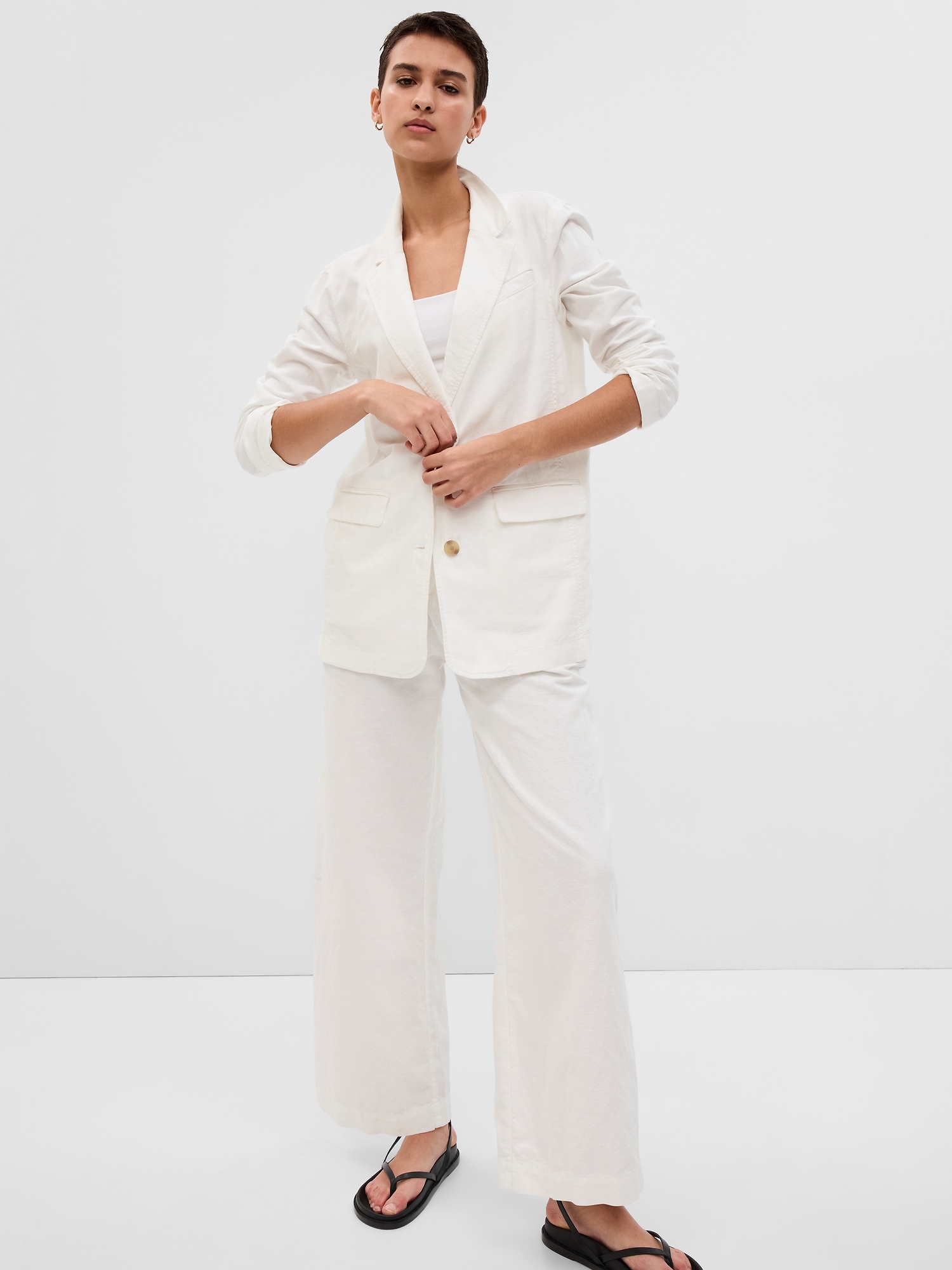 Gap cheap linen jacket