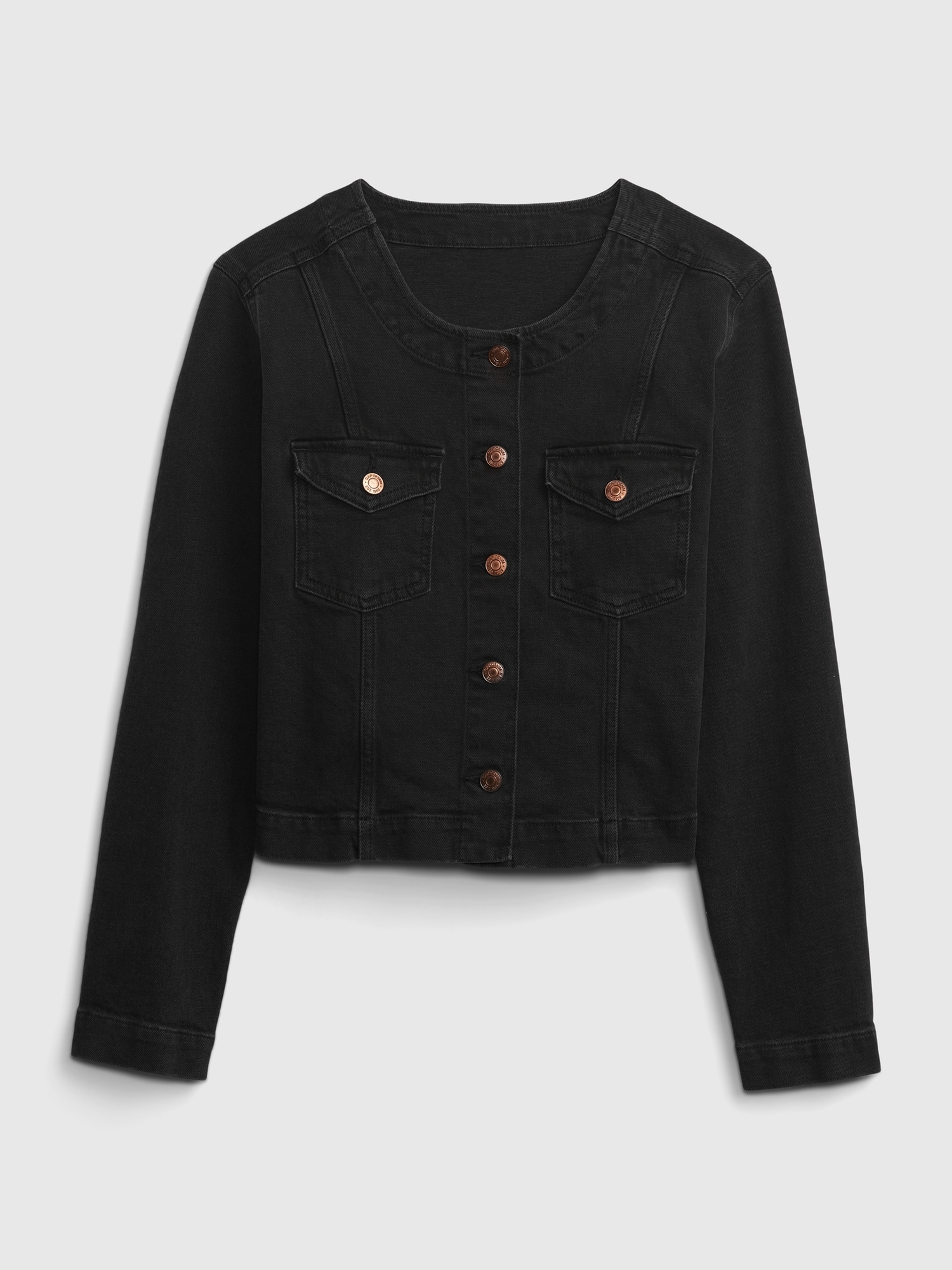 Threadz Jacket Denim Collarless - Brands-Ladies : Yarntons | New Zealand's  Trusted Fashion Retailer Online - Threadz SS21