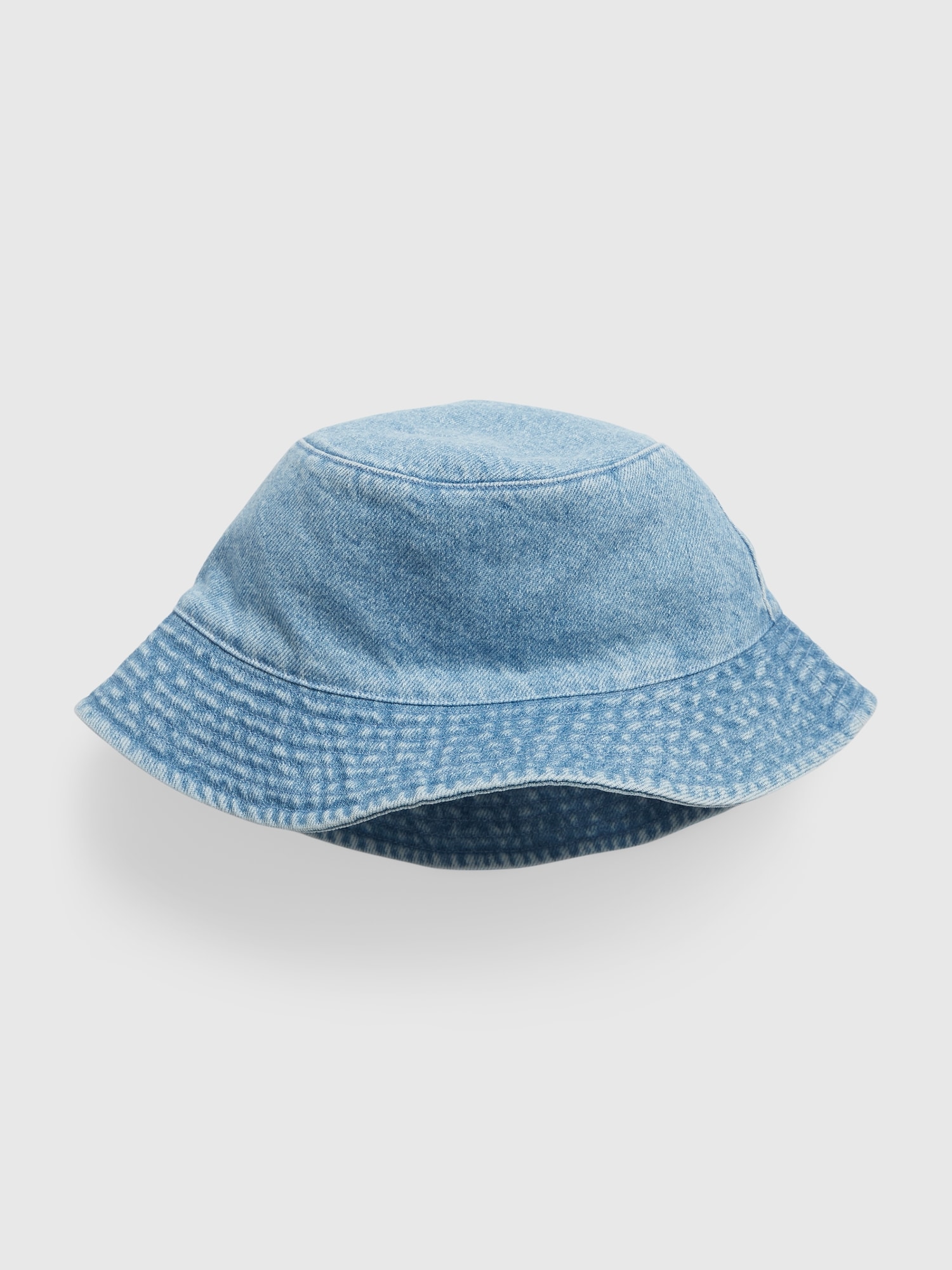 Gap Kids' Toddler Denim Bucket Hat With Washwell In Light Denim