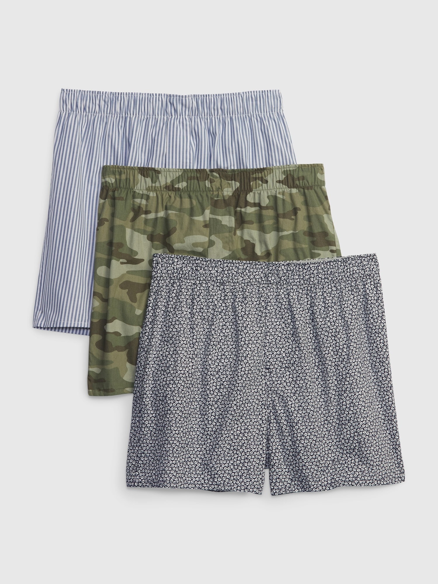 Gap Cotton Boxers (3-Pack) green. 1