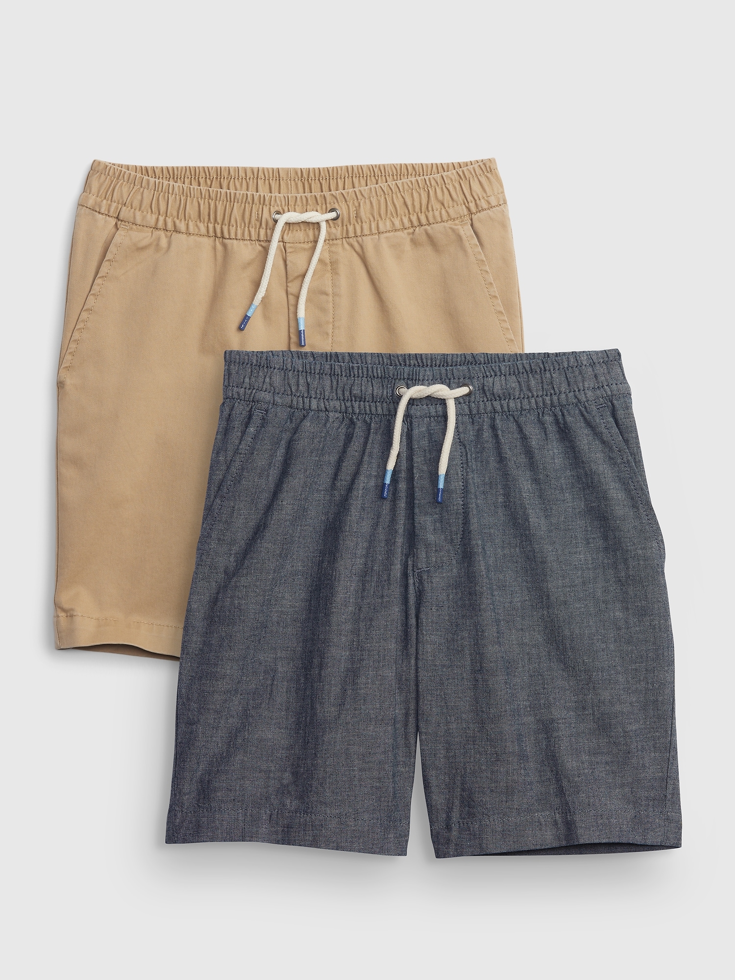 Kids Easy Pull-On Shorts (2-Pack)