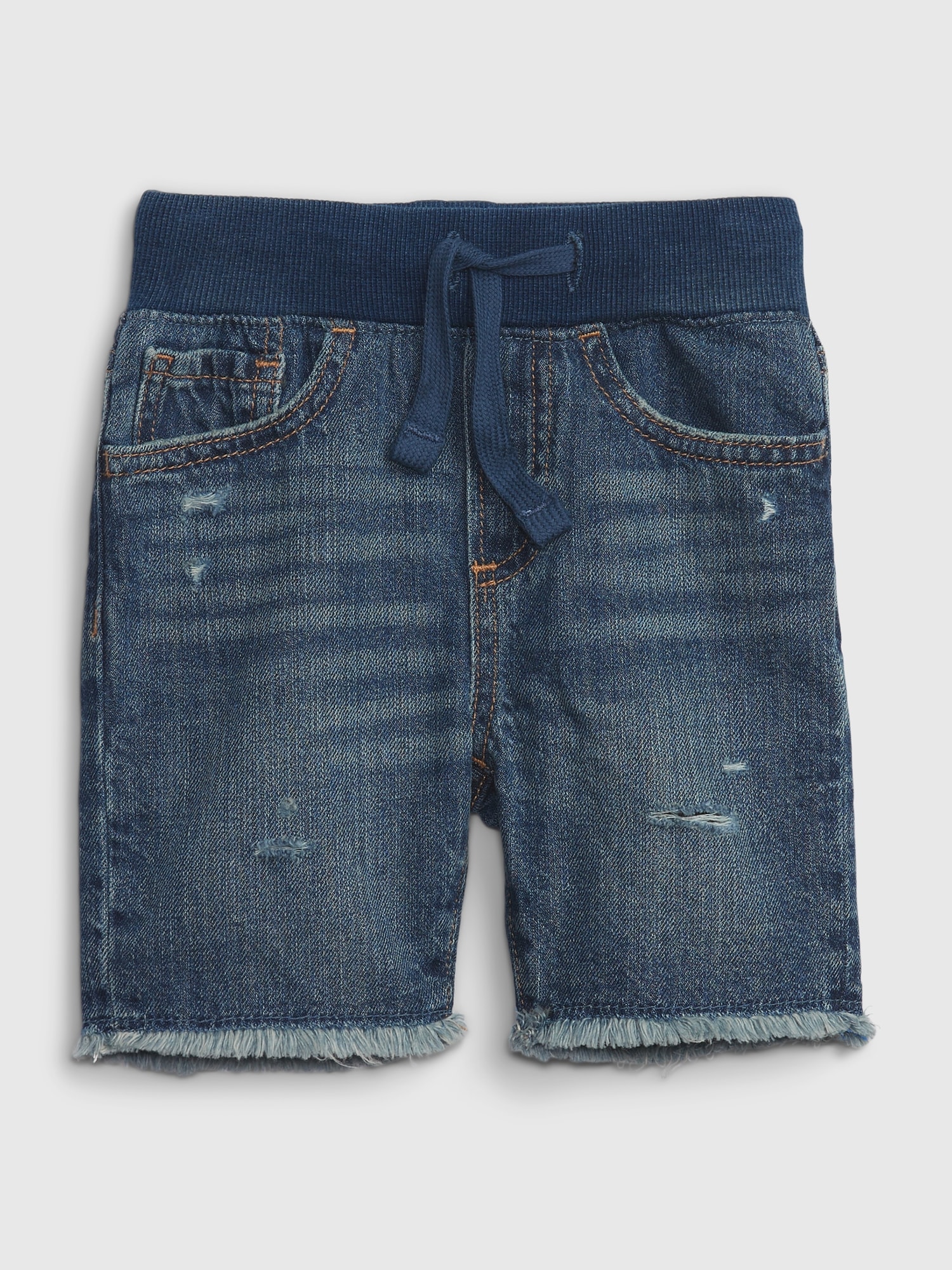 Toddler Pull-On Denim Shorts | Gap