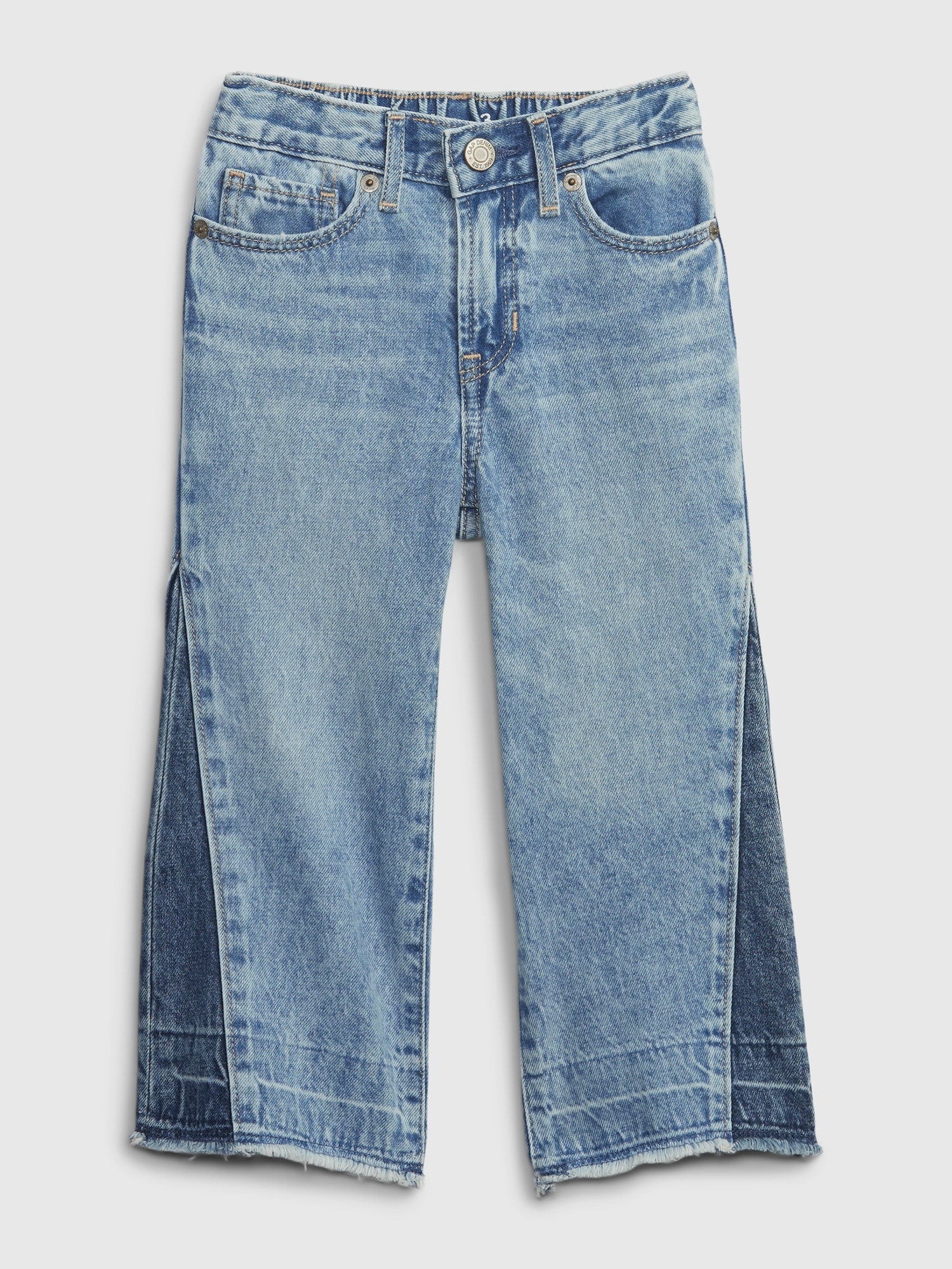 Gap Toddler Stride Denim Jeans with Washwell blue. 1