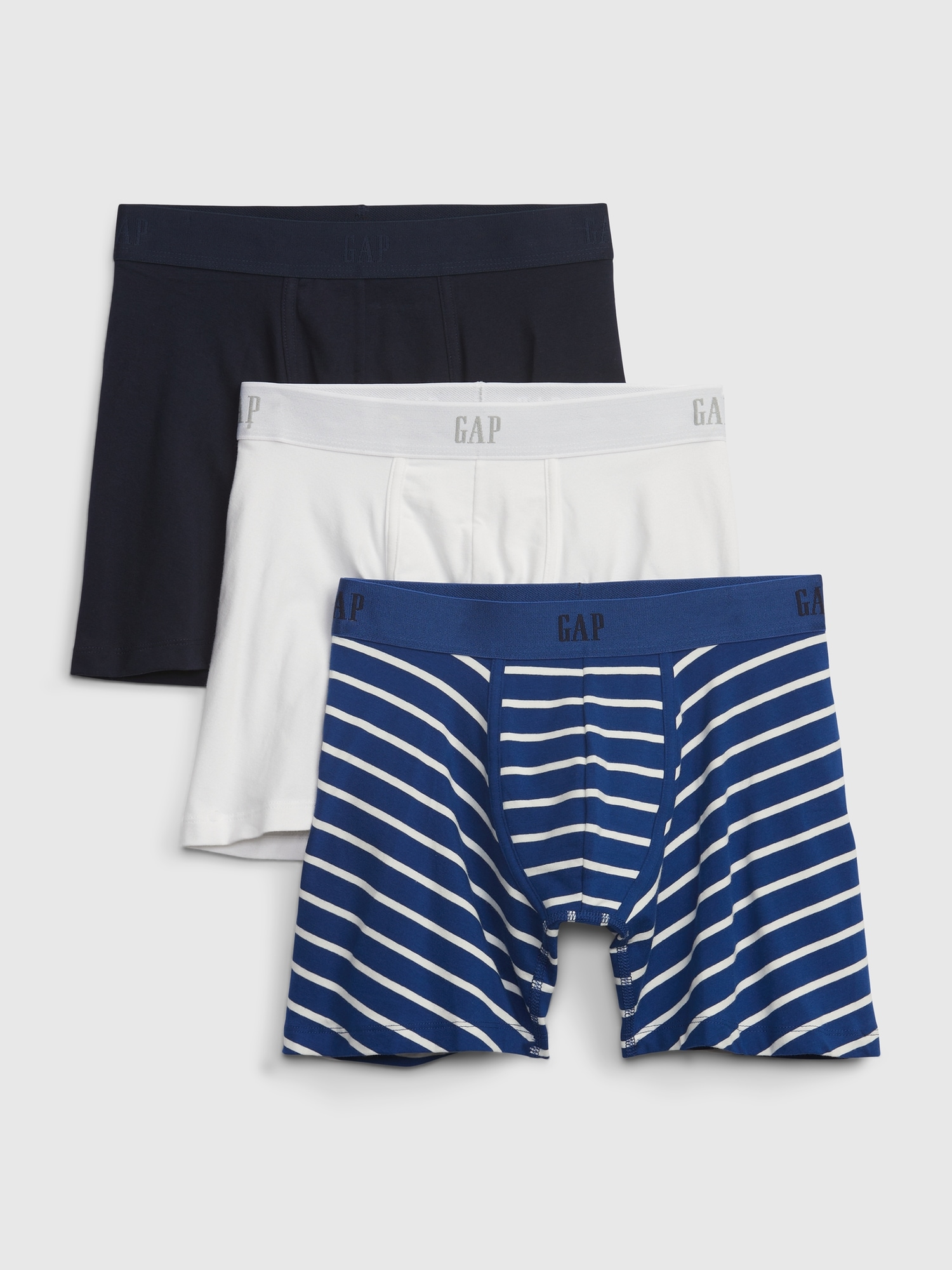 Gap 5" Boxer Briefs (3-Pack) blue. 1