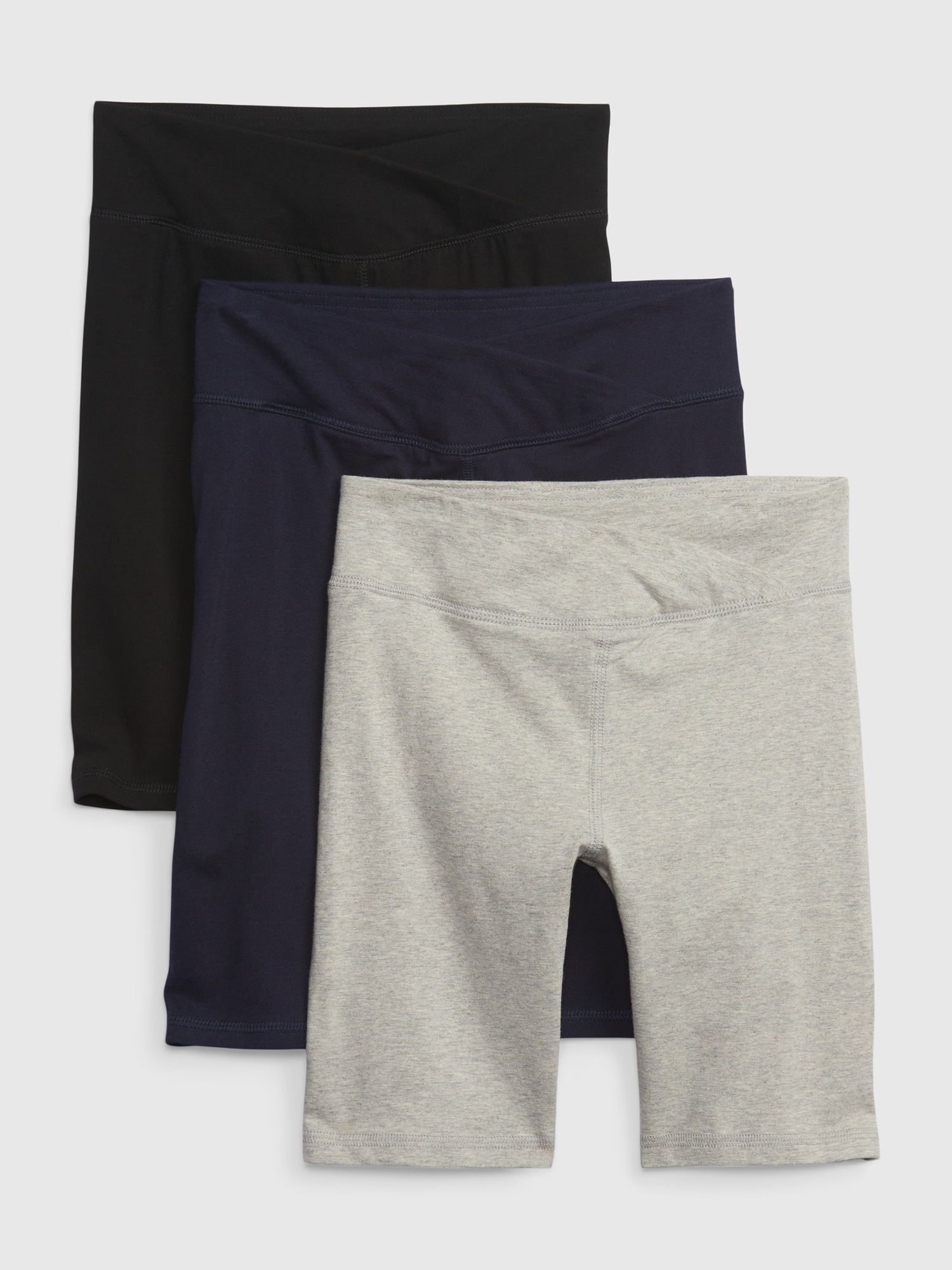 Kids Organic Cotton Bike Shorts (3Pack) Gap
