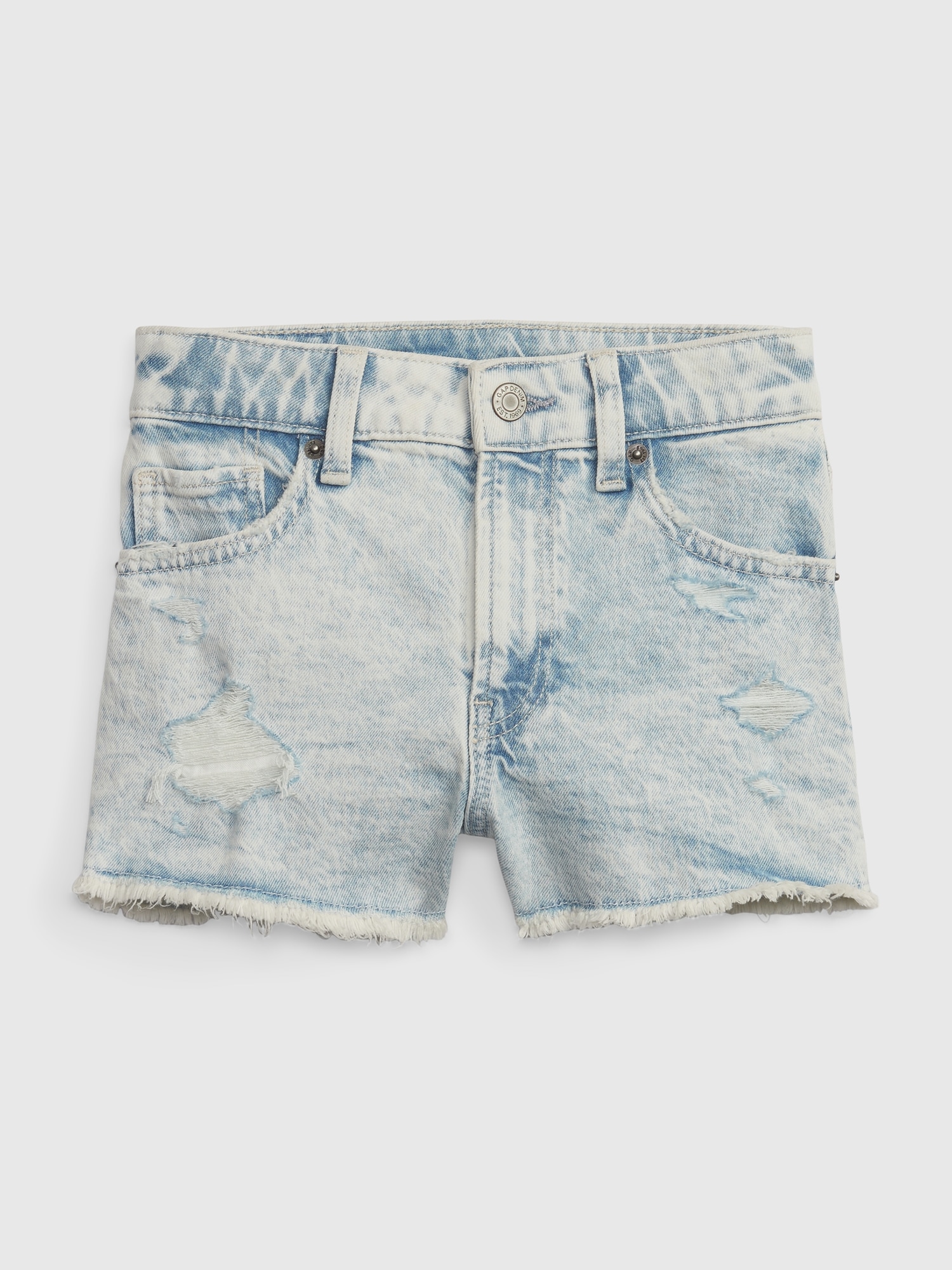 Kids High Rise Shortie Shorts | Gap