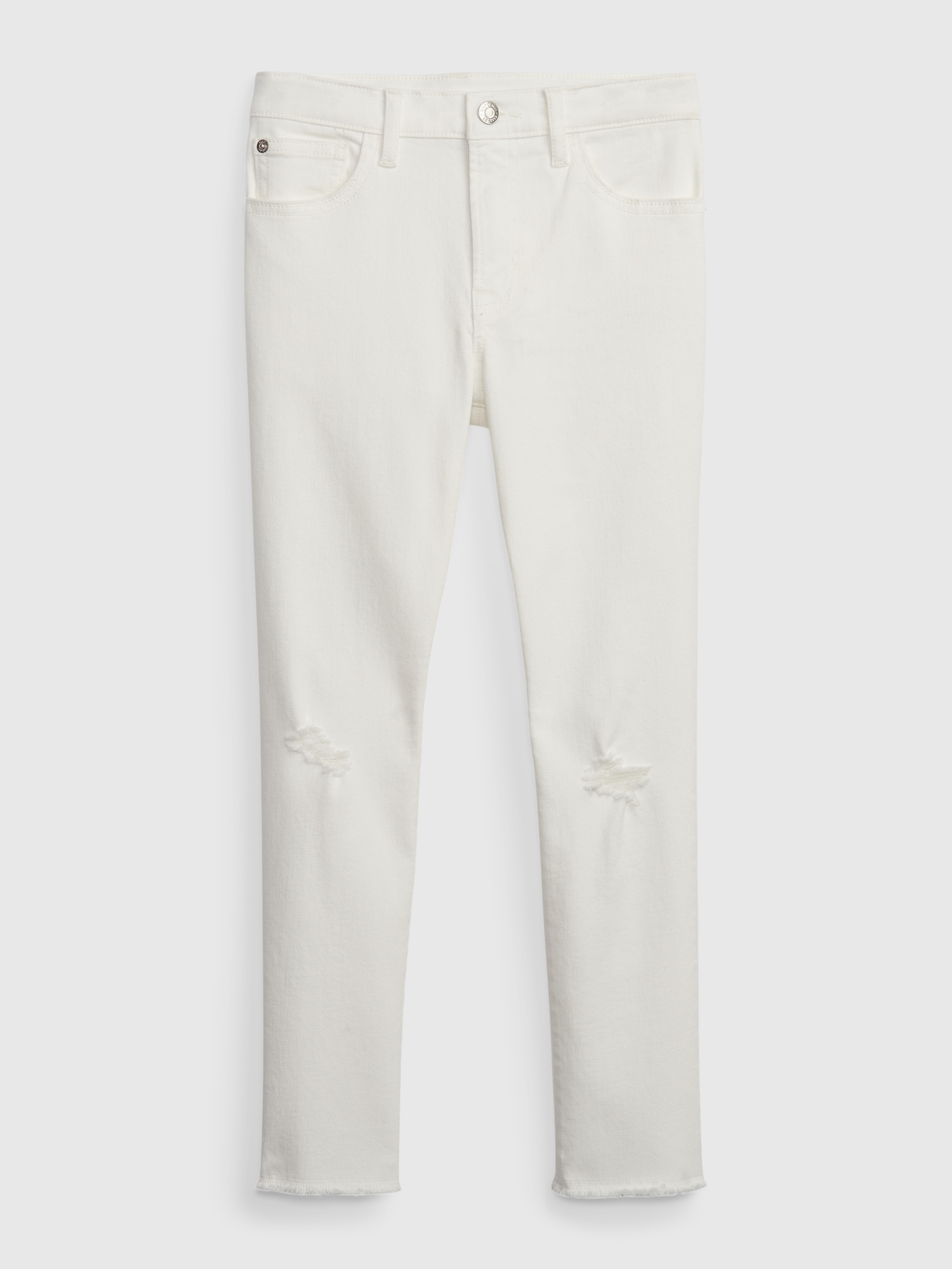 Gap white skinny jeans discount