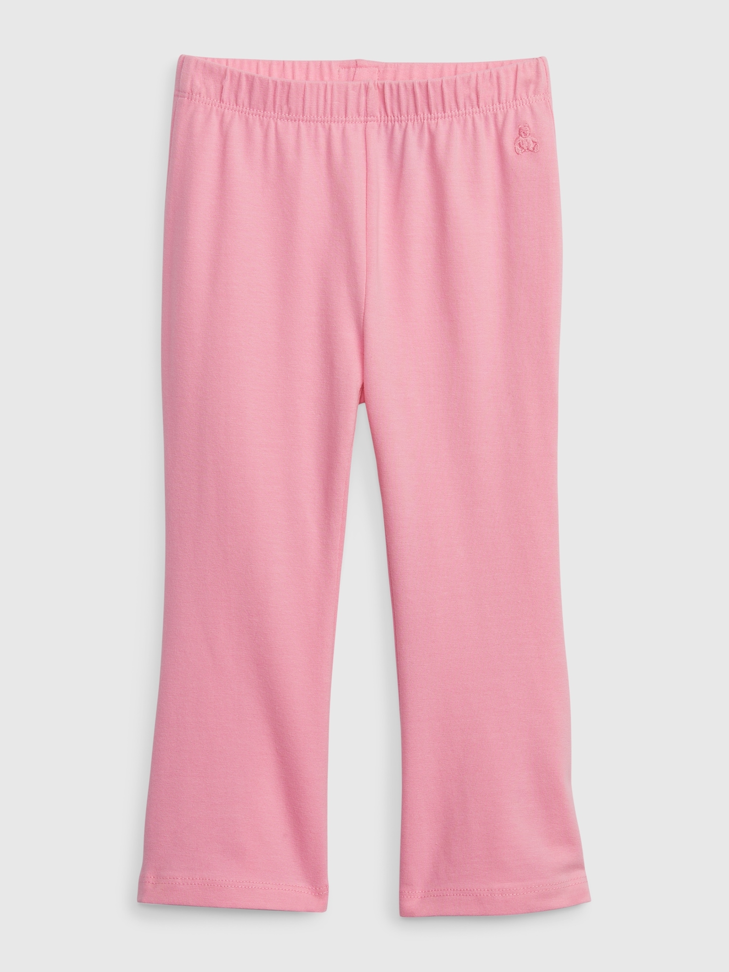 Gap Toddler Organic Cotton Mix and Match Flare Leggings pink. 1