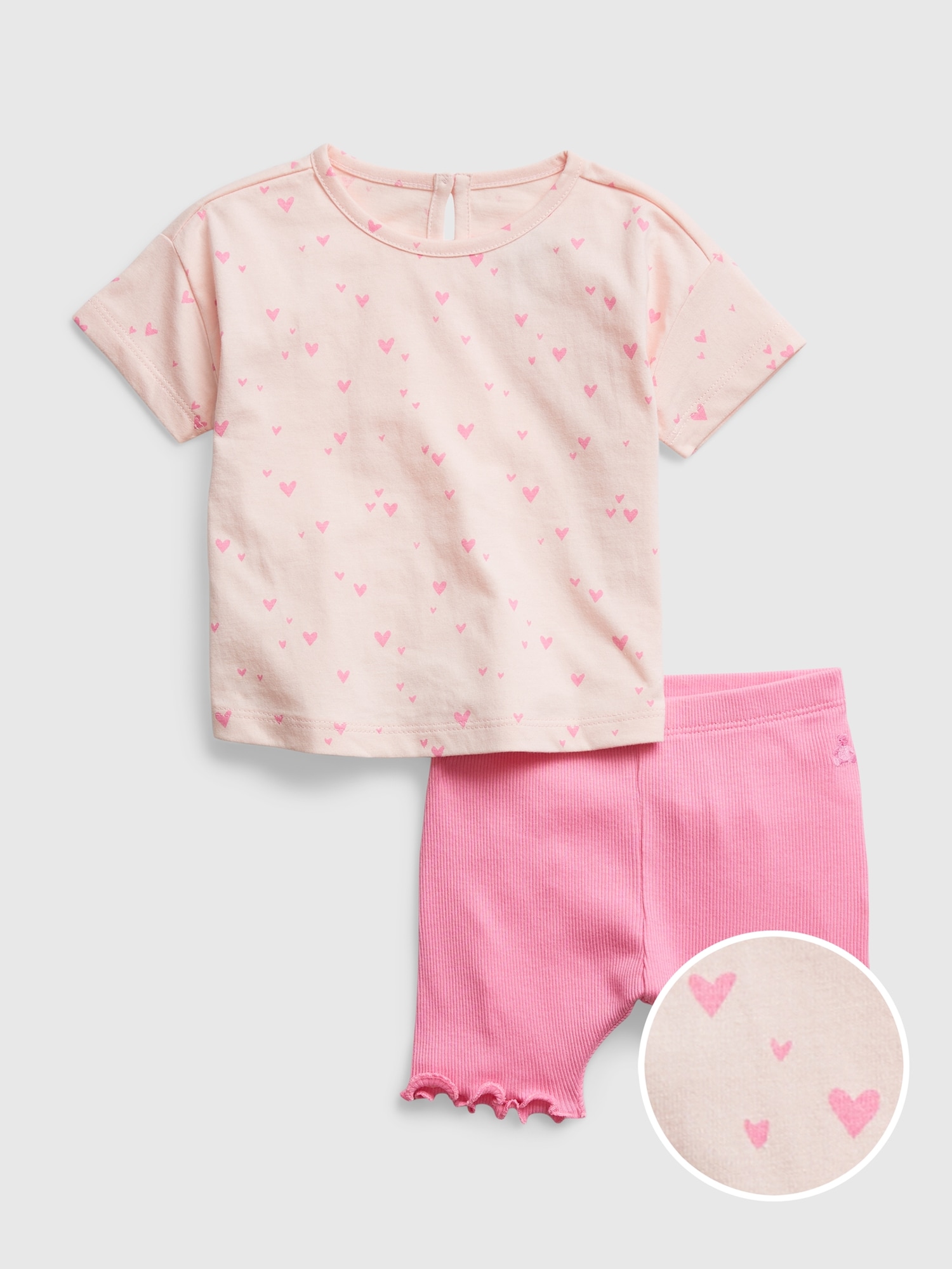 Baby 100% Organic Cotton Mix and Match 2-Piece Outfit Set | Gap