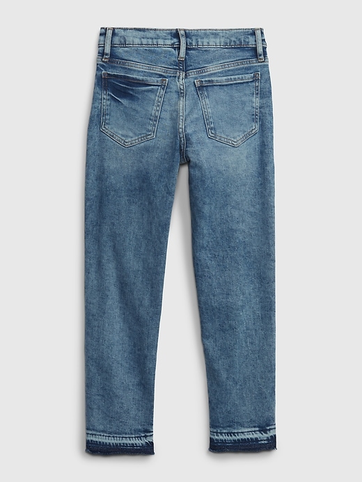 View large product image 2 of 3. Kids High Rise Vintage Slim Jeans