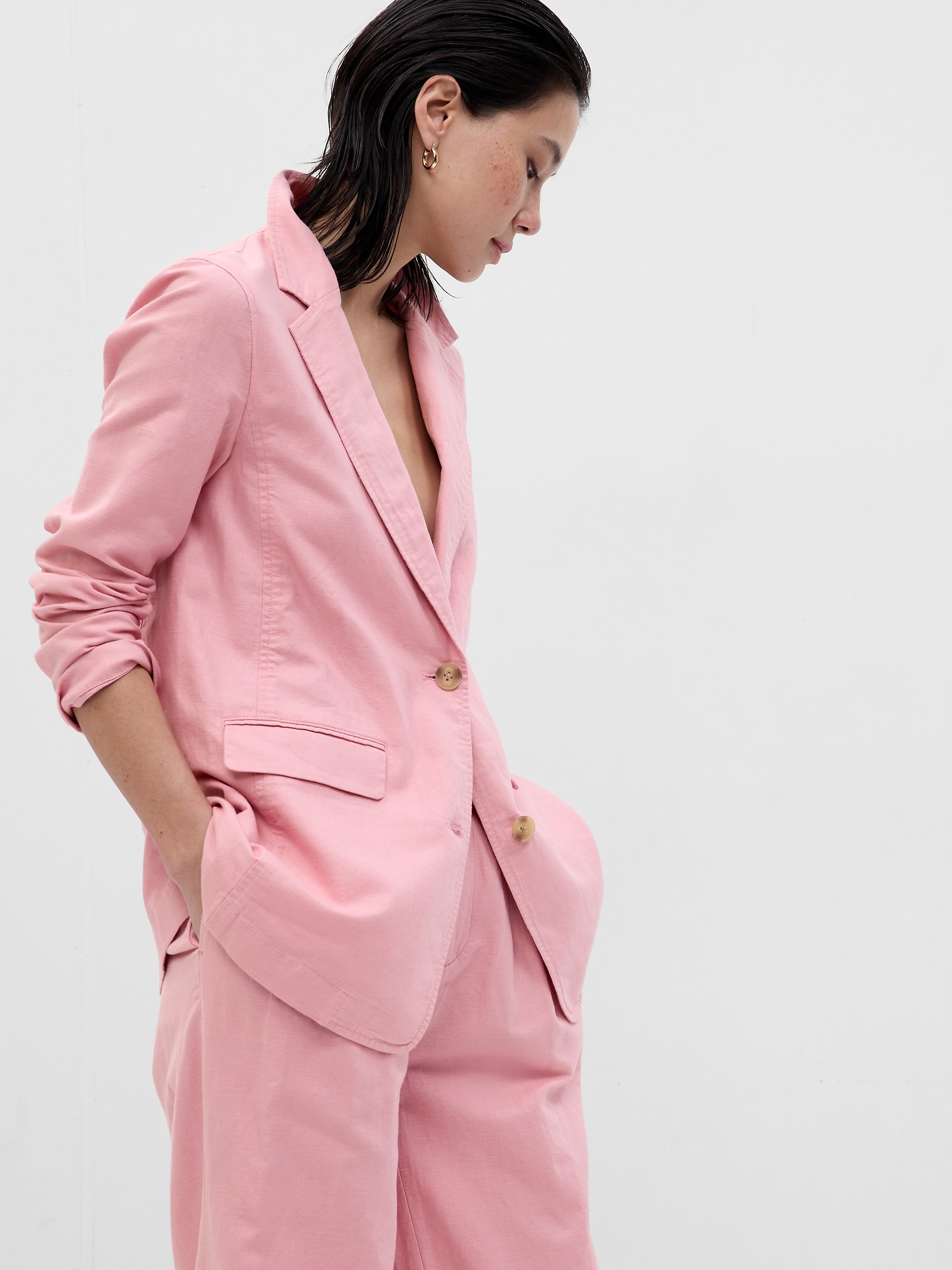 Gap cheap linen jacket