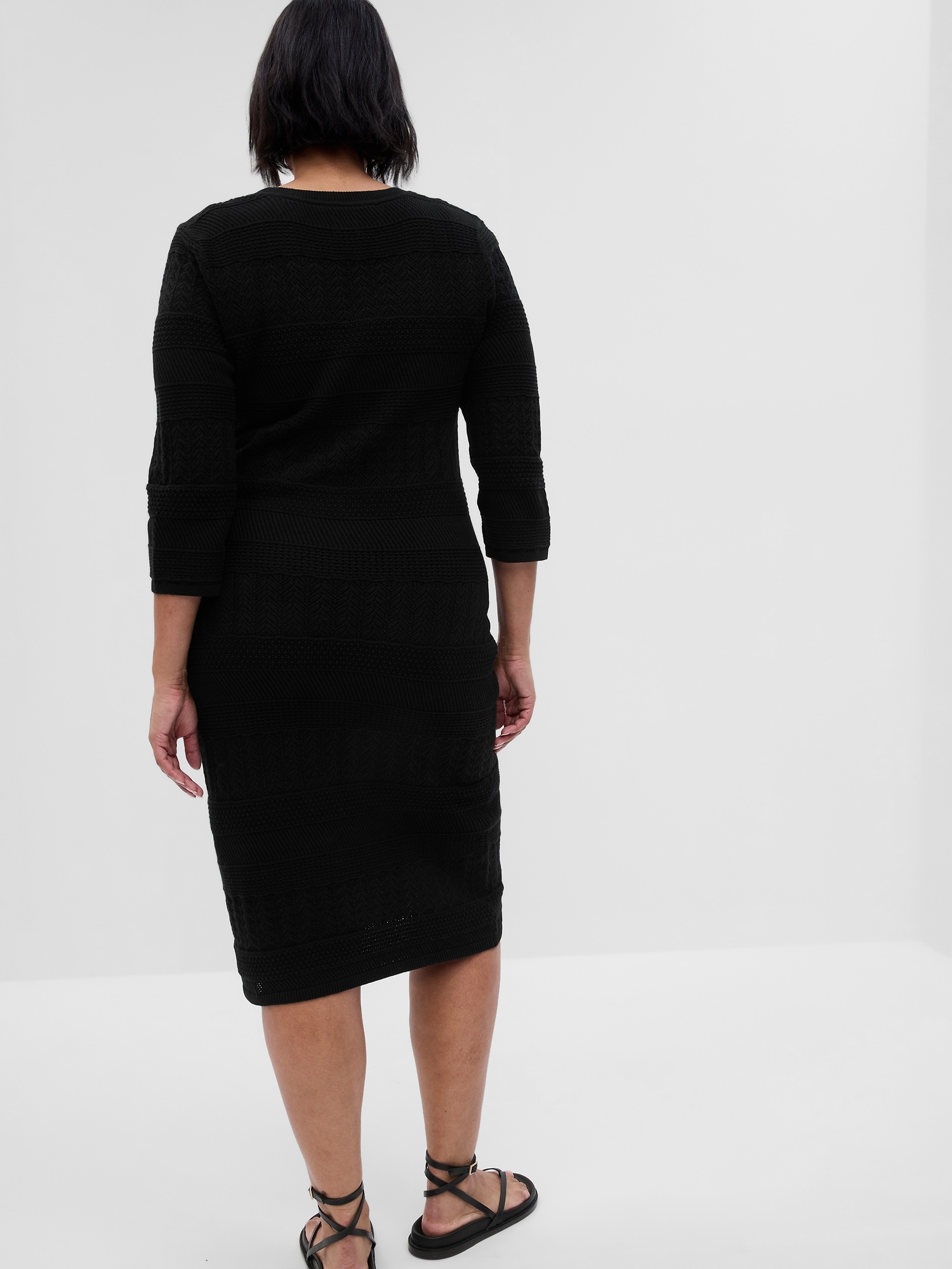 Crochet Midi Dress Gap crochet-midi-dress-gap
