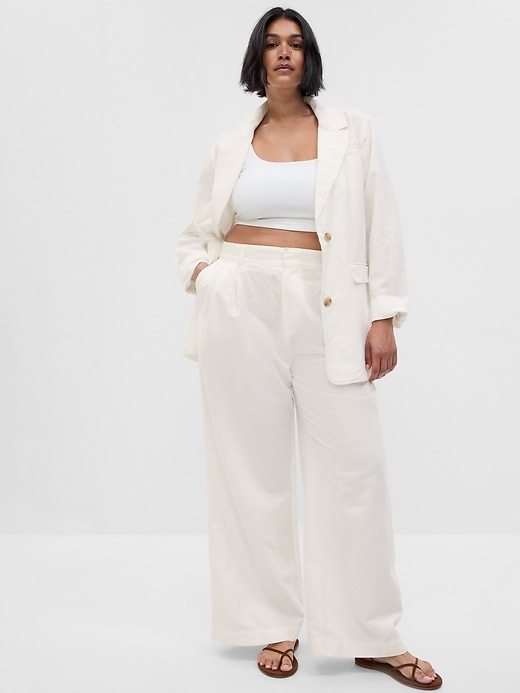 Image number 5 showing, Linen-Cotton Blazer
