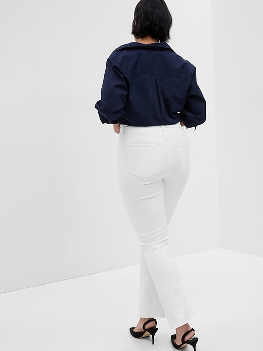 Image number 5 showing, High Rise Kick Fit Jeans