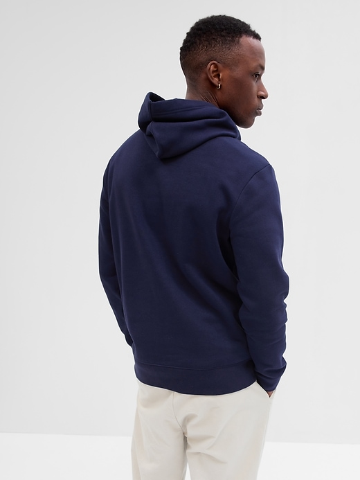 2 of 8 showing, with the color blue of product Gap Logo Hoodie