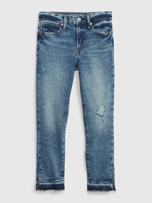 View large product image 1 of 3. Kids High Rise Vintage Slim Jeans