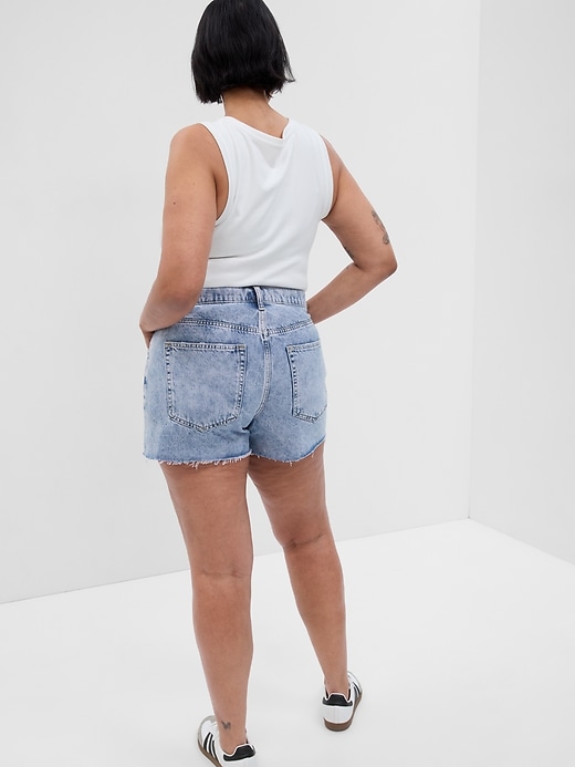 Image number 5 showing, 4" Low Rise Stride Denim Shorts