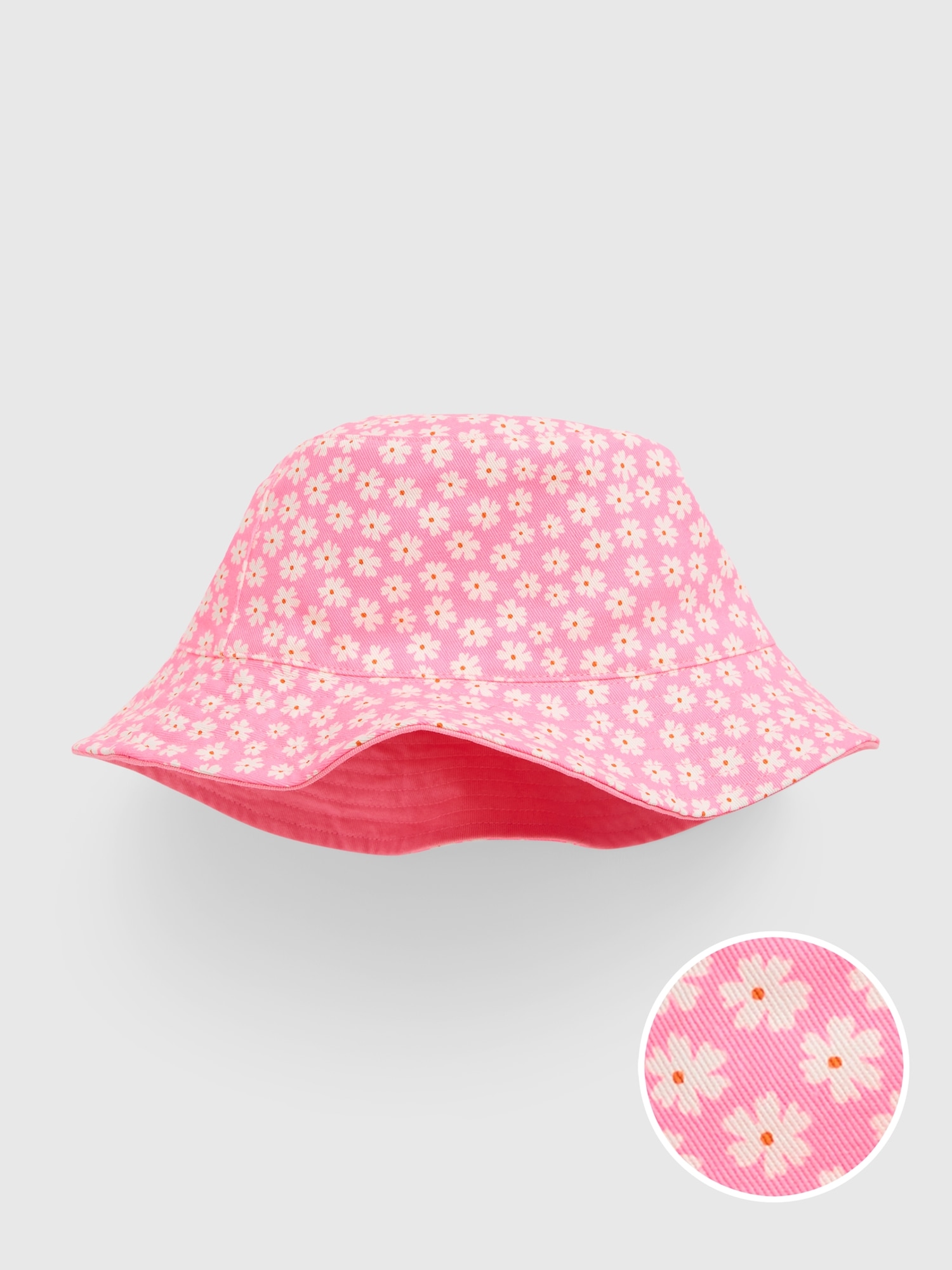 Toddler Organic Cotton Reversible Bucket Hat Gap
