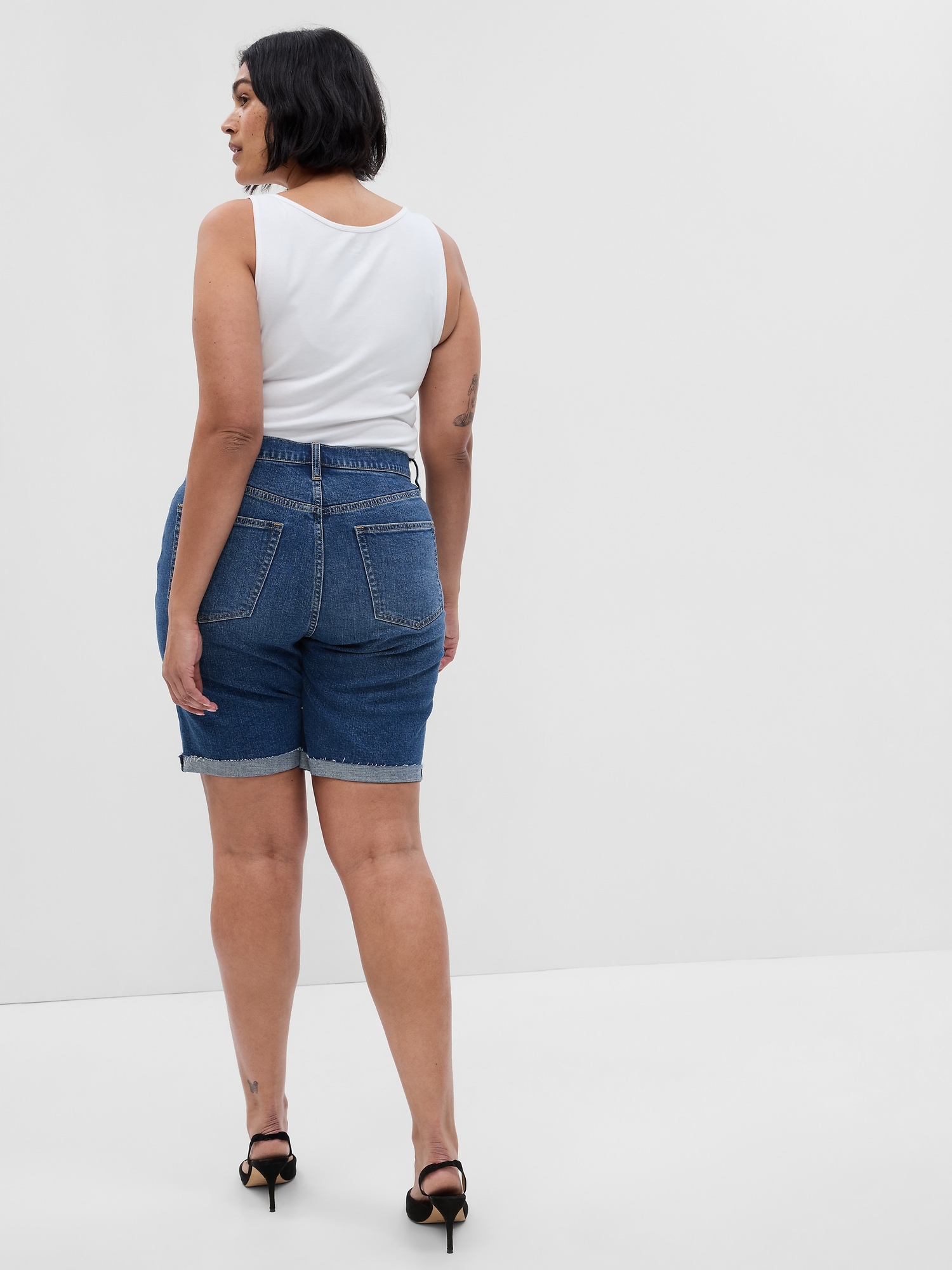 9" High Rise Bermuda Shorts Gap