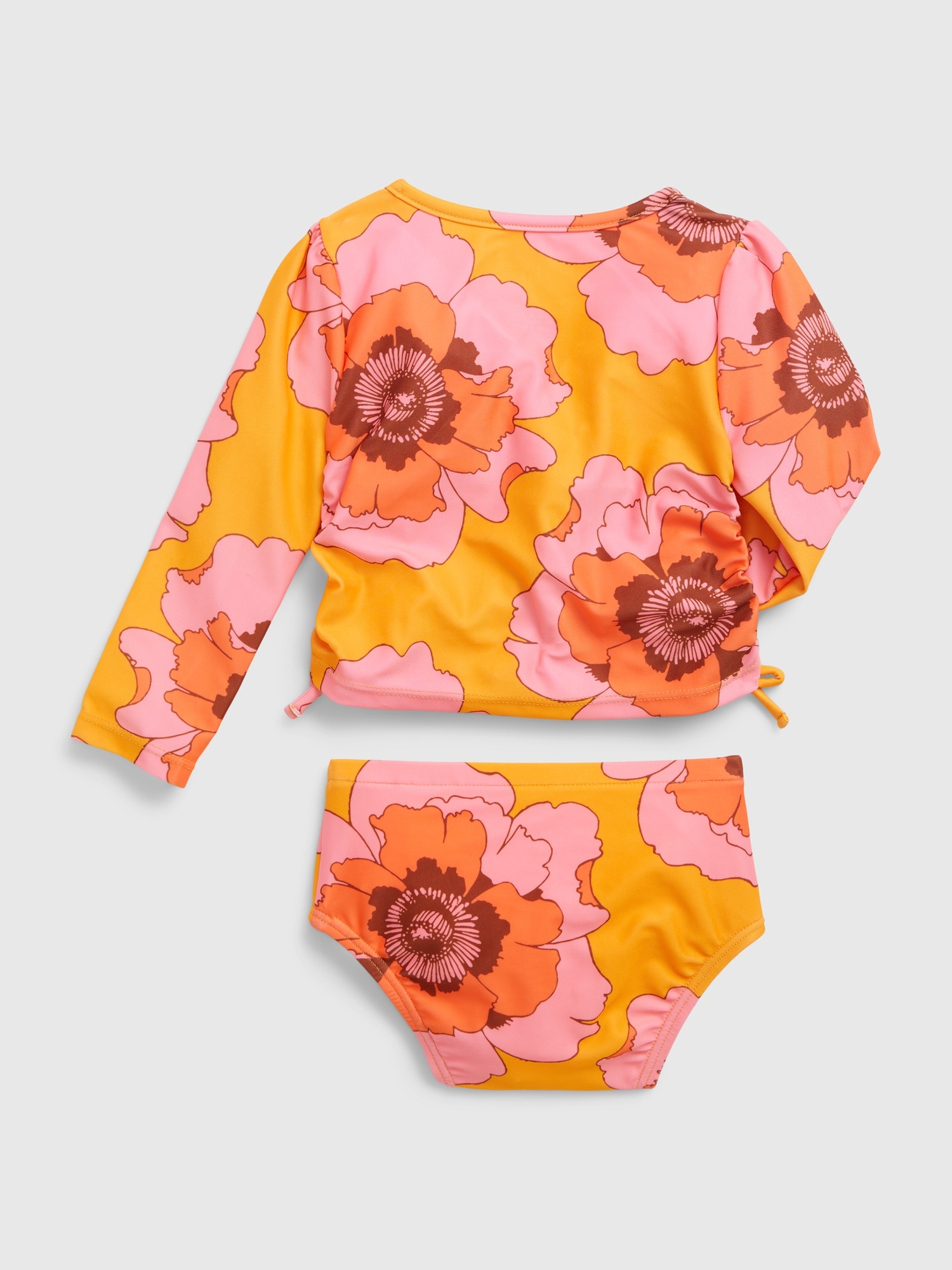 Baby Recycled Floral Rash Guard Swim TwoPiece Gap