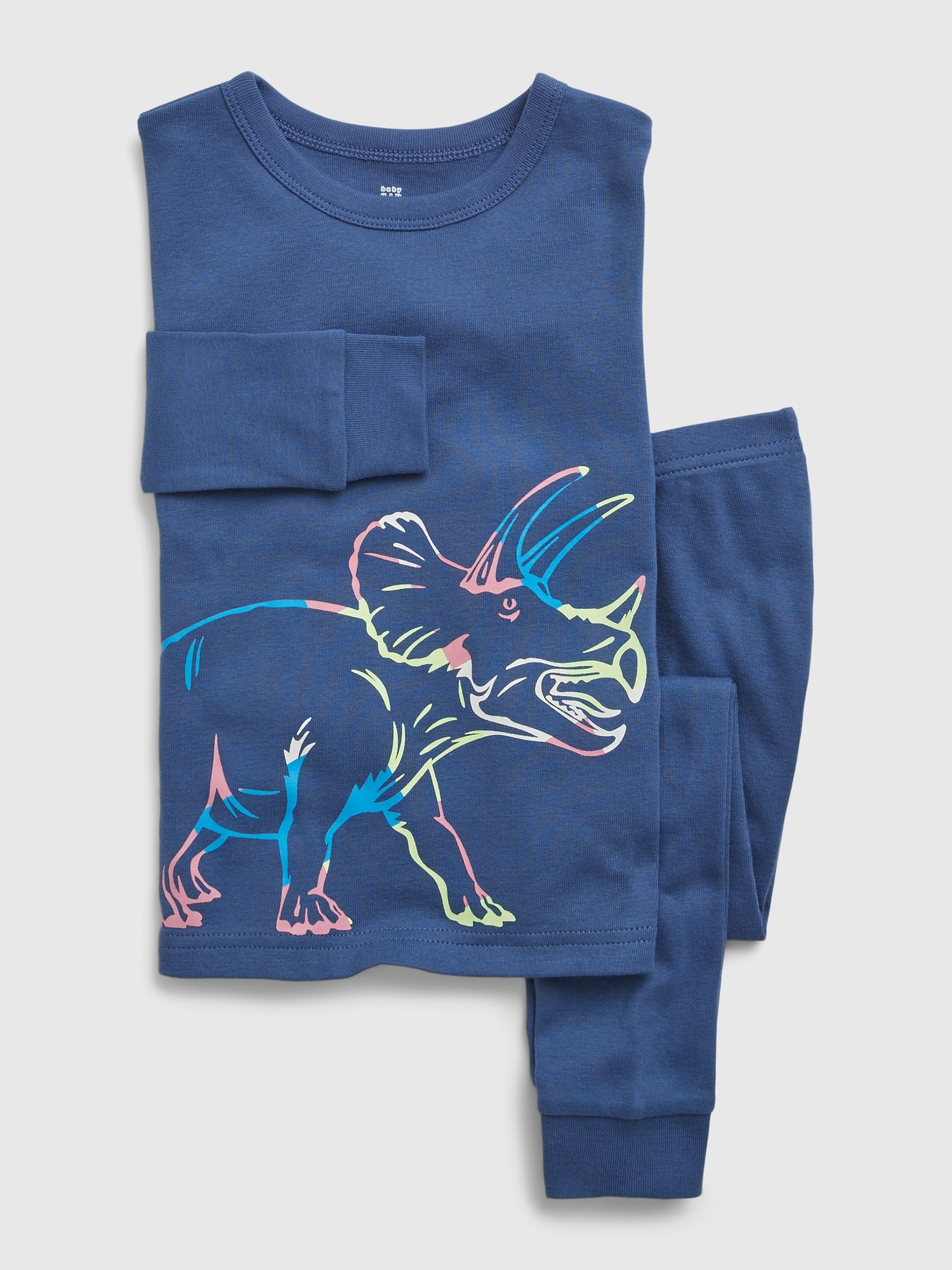 babyGap 100 Organic Cotton Dino PJ Shorts Set Gap