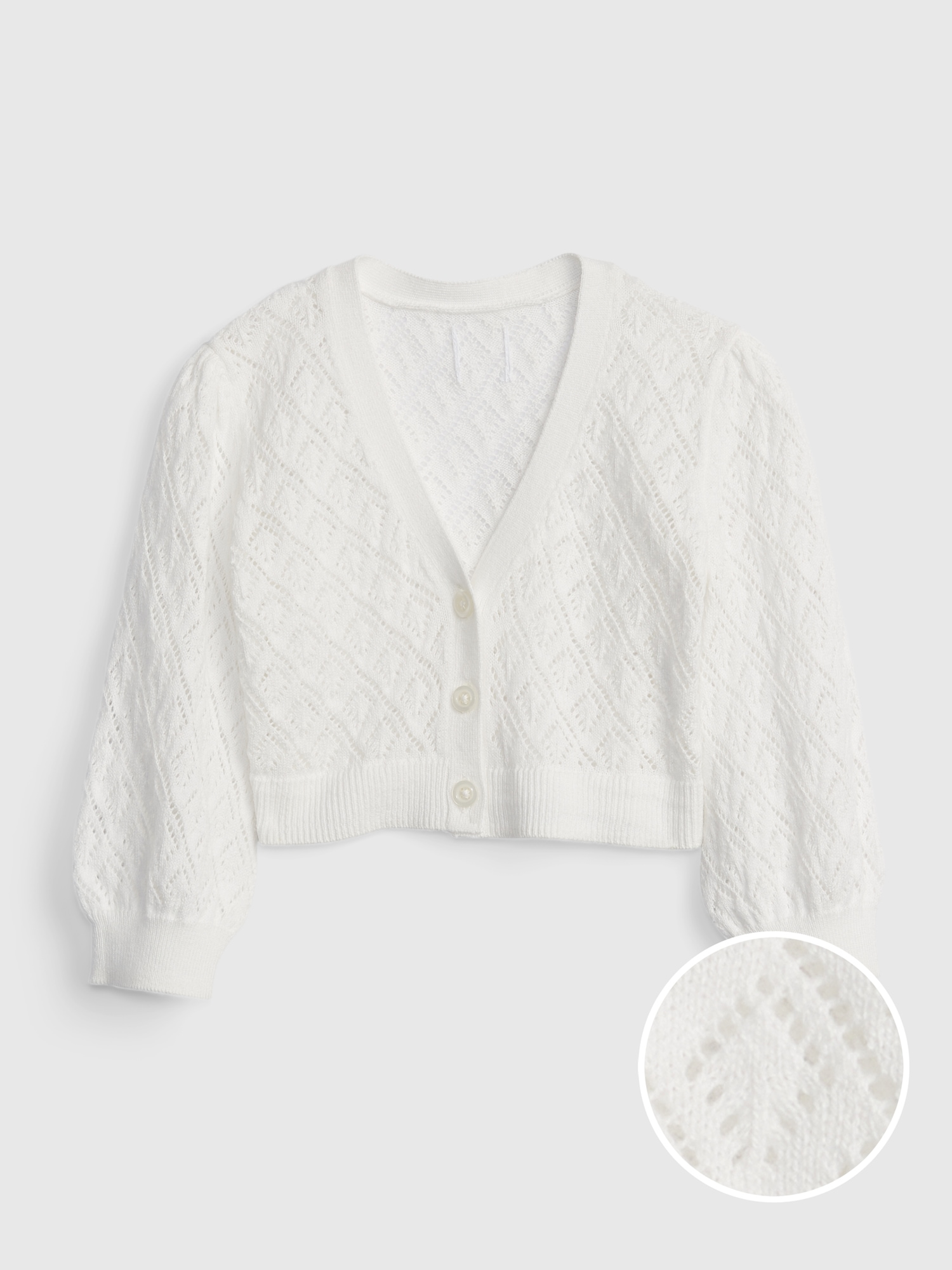 Baby Pointelle Cardigan