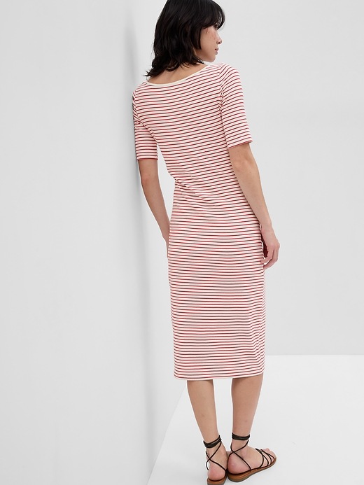 gap midi t shirt dress Cutout Midi T-Shirt Dress
