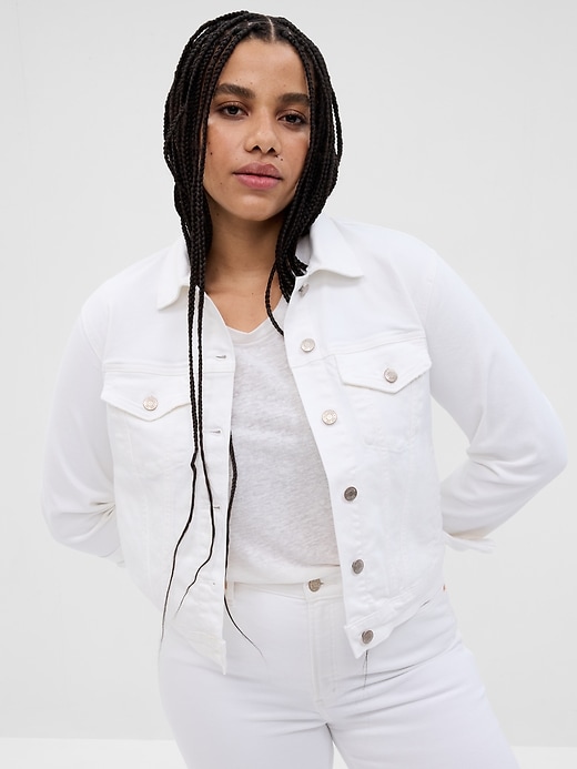 GAP | Jackets & Coats | White Denim Jacket Gap | Poshmark