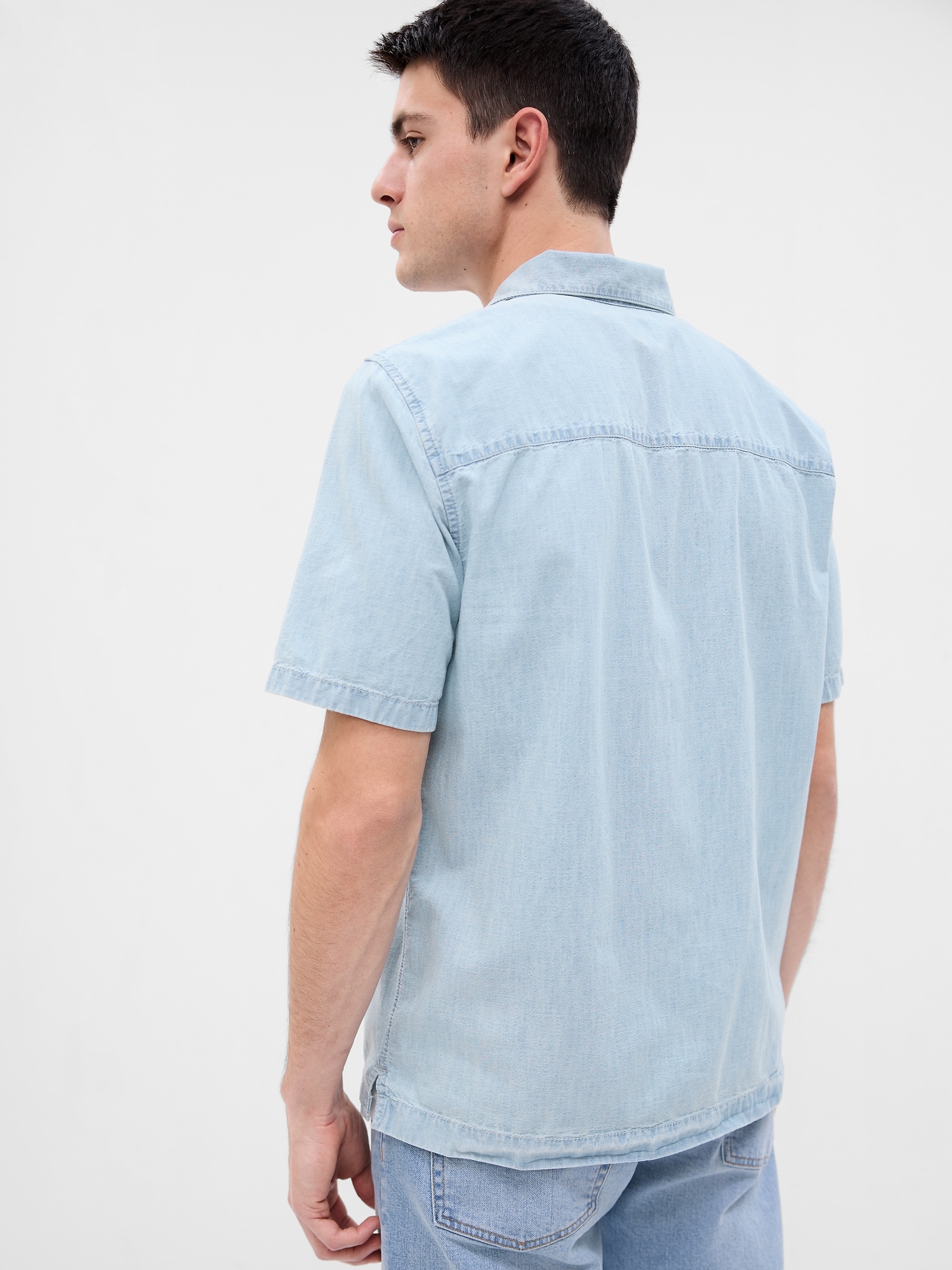 Chambray Vacay Shirt Gap