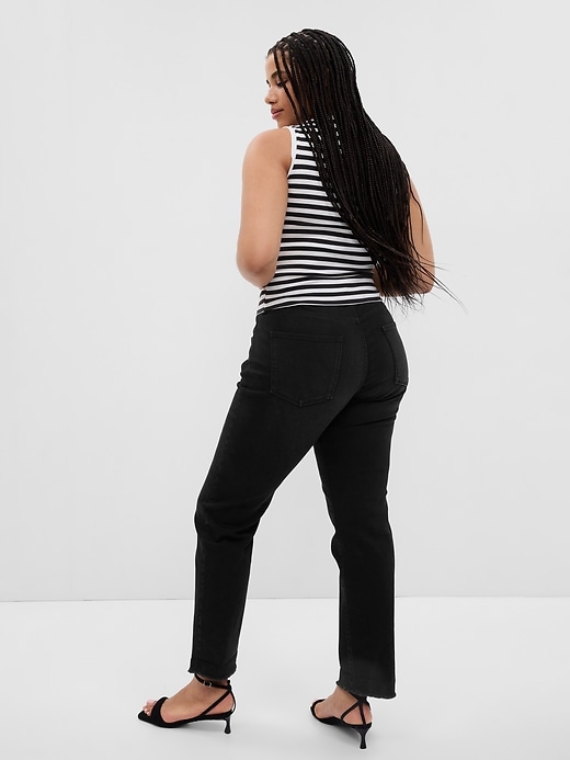Image number 10 showing, Mid Rise Girlfriend Jeans