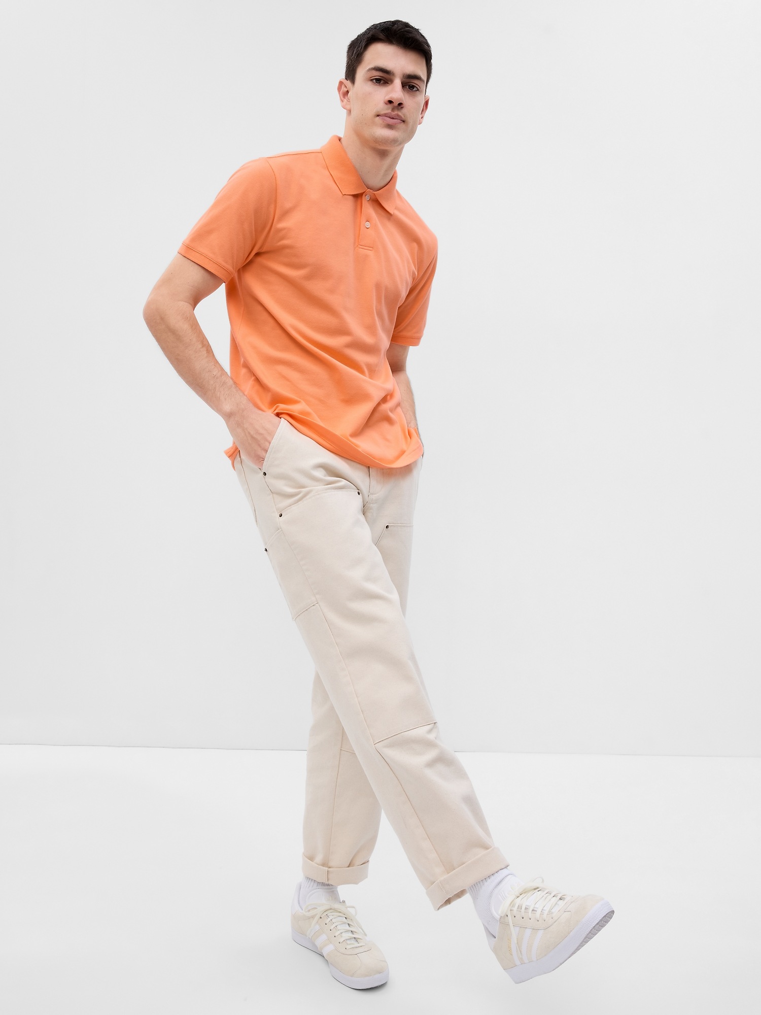 Pique Polo Shirt | Gap