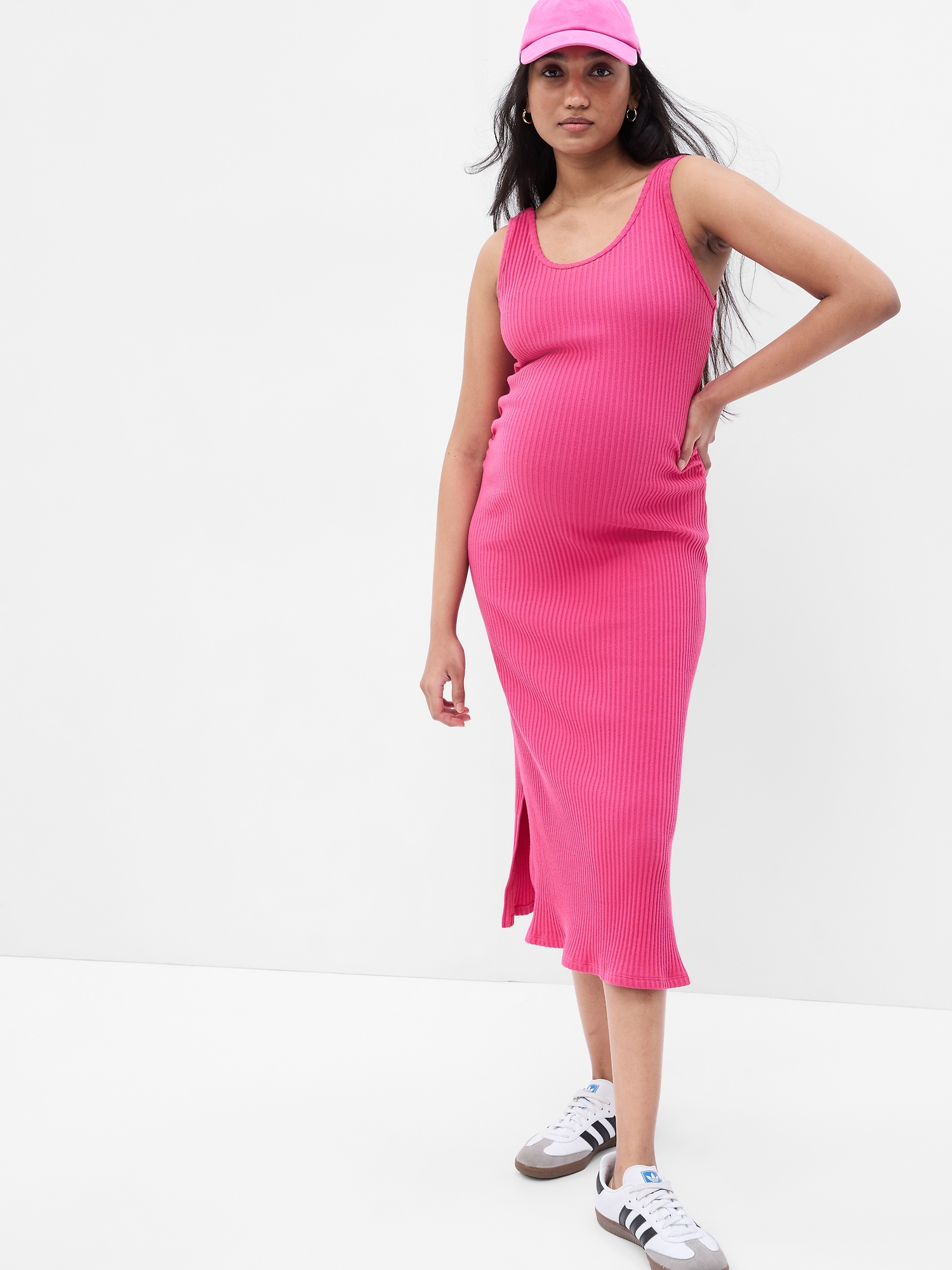 Gap Maternity Rib Tank Dress