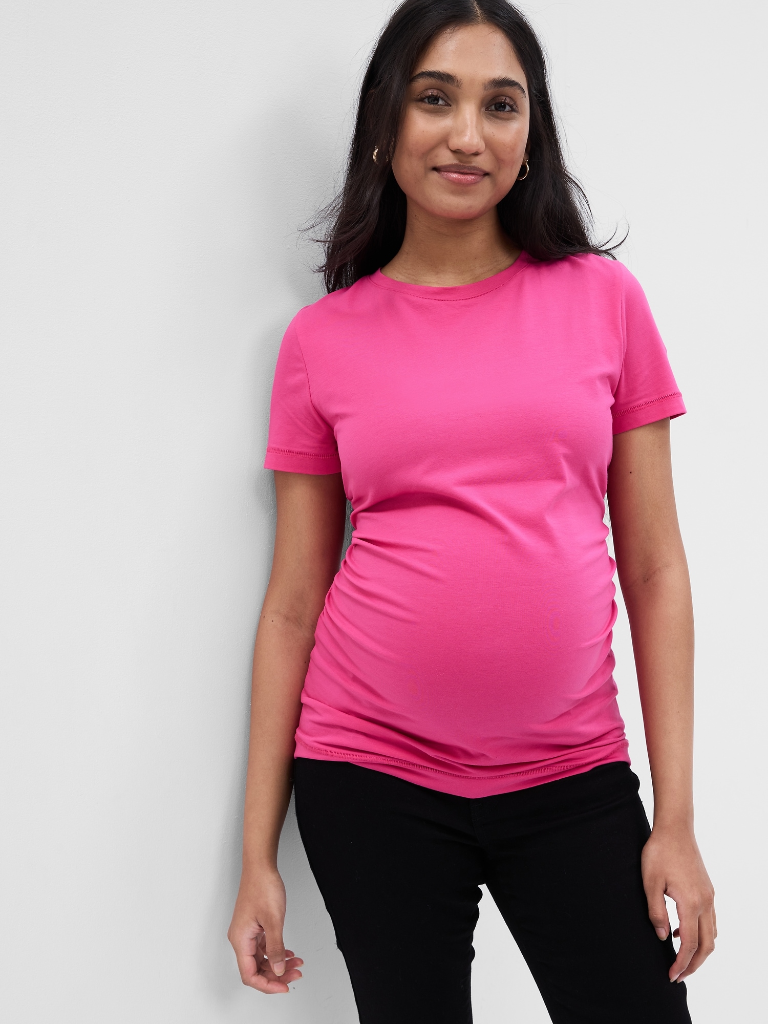 Gap Maternity Cotton Vintage Crew T-Shirt