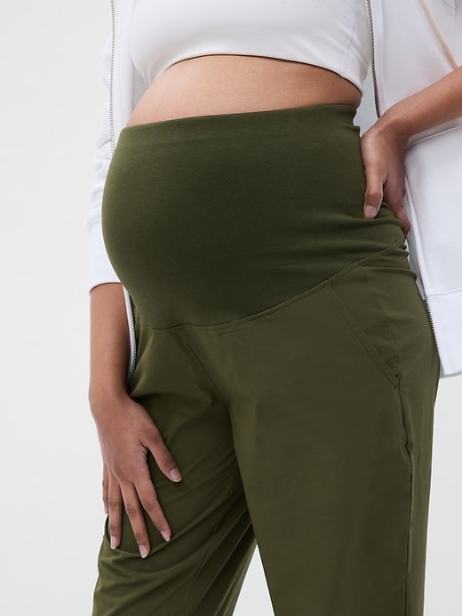 Maternity Full Panel Joggers Gap