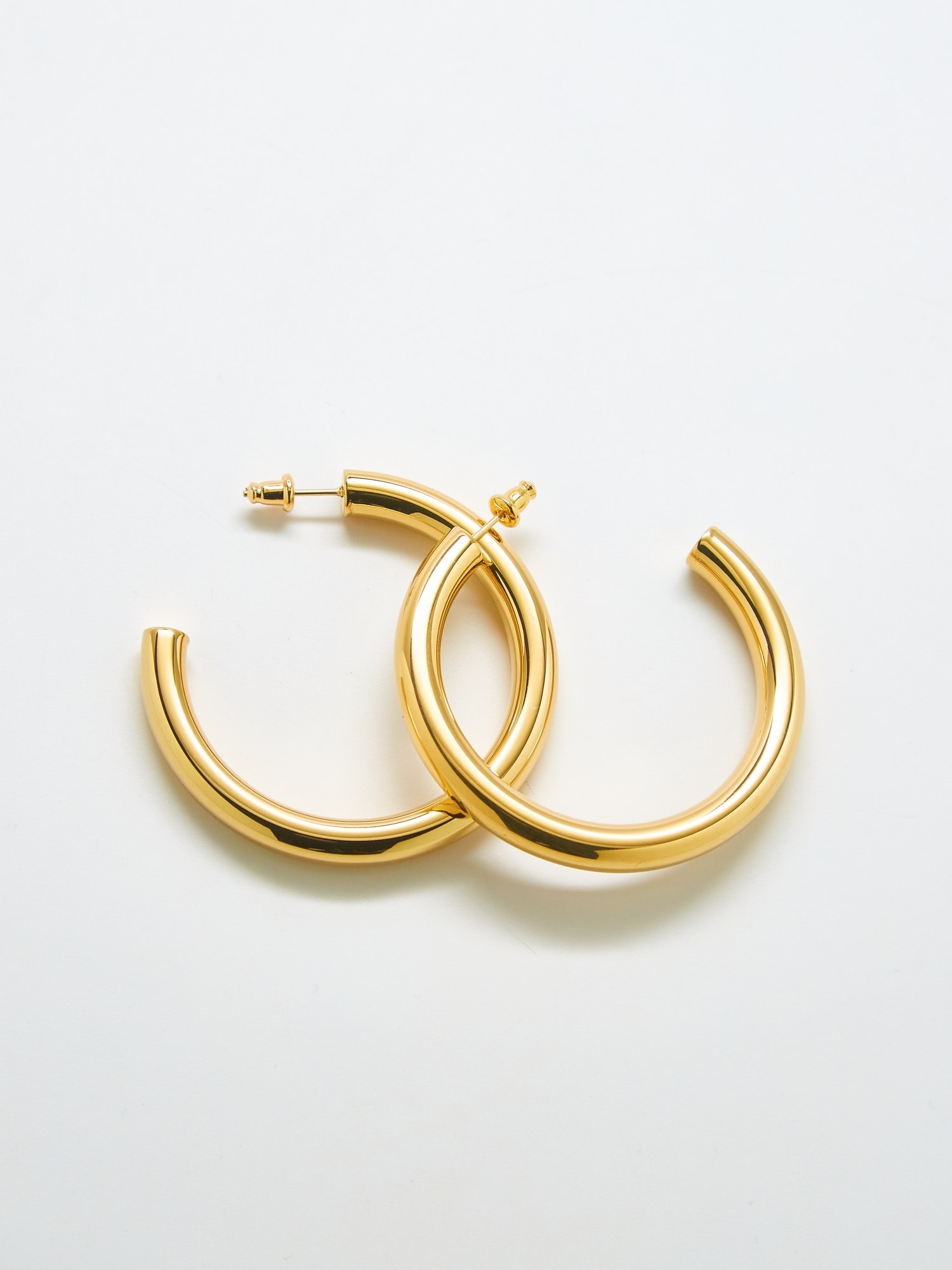 Michelle McDowell Addison Medium Gold Hoop Earrings main image 1