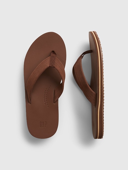 Suede Flip Flops Gap