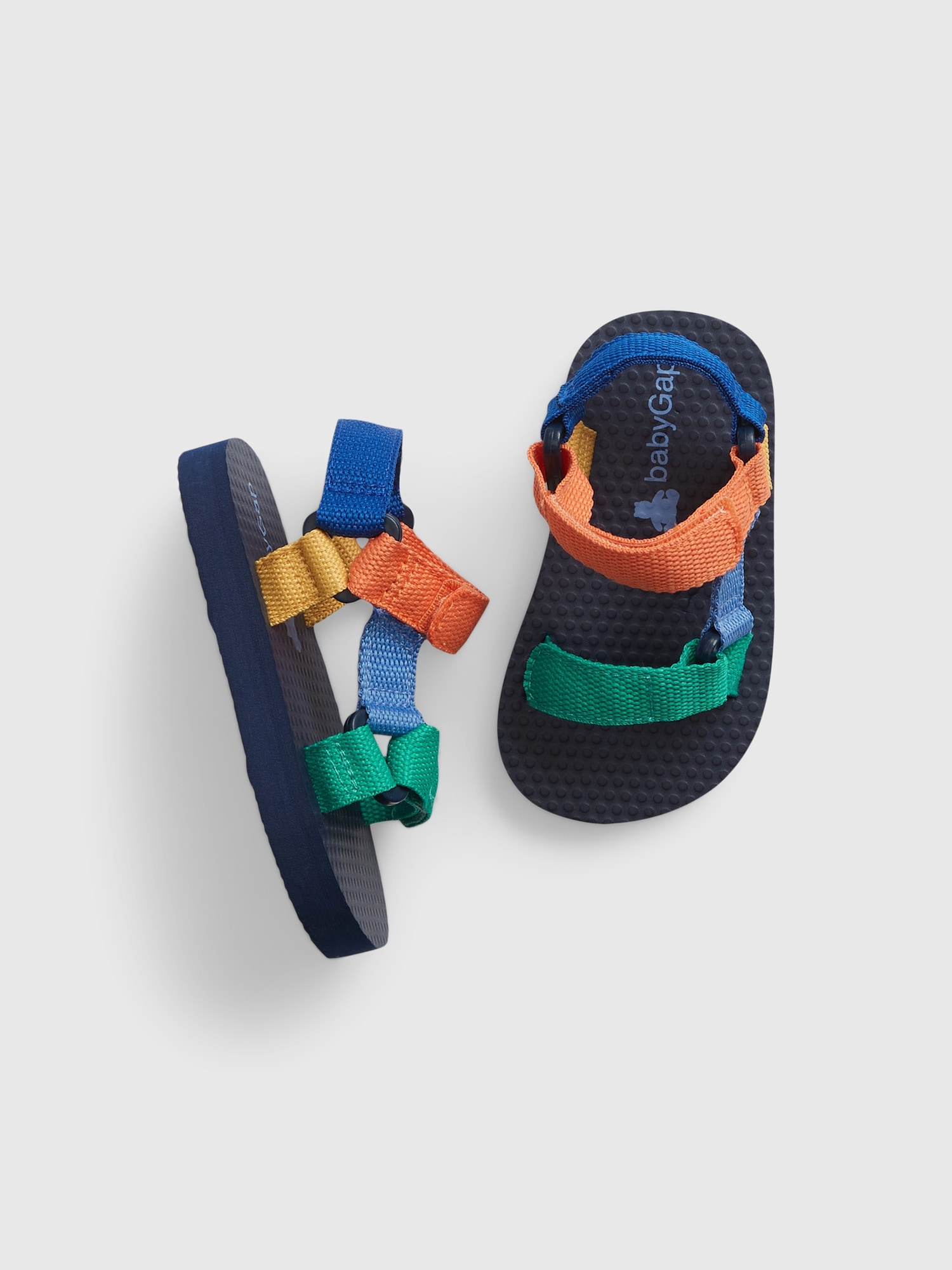 Gap Baby Canvas Strap Sandals In Multi 1