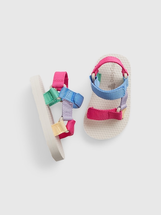 Baby Canvas Strap Sandals | Gap