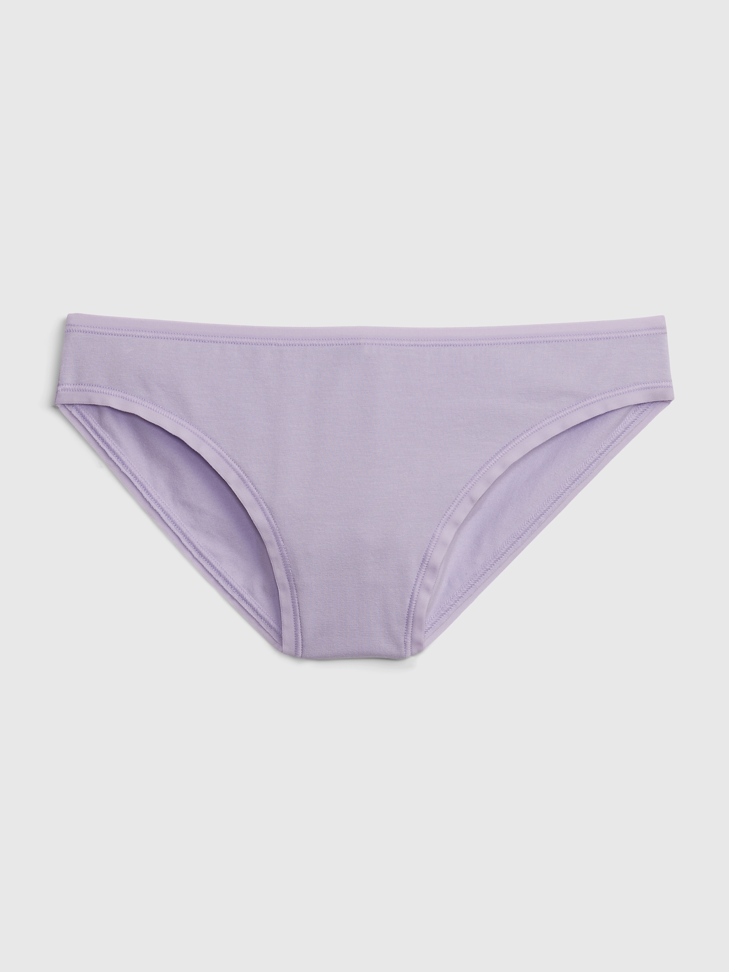 Gap Organic Stretch Cotton Bikini purple. 1