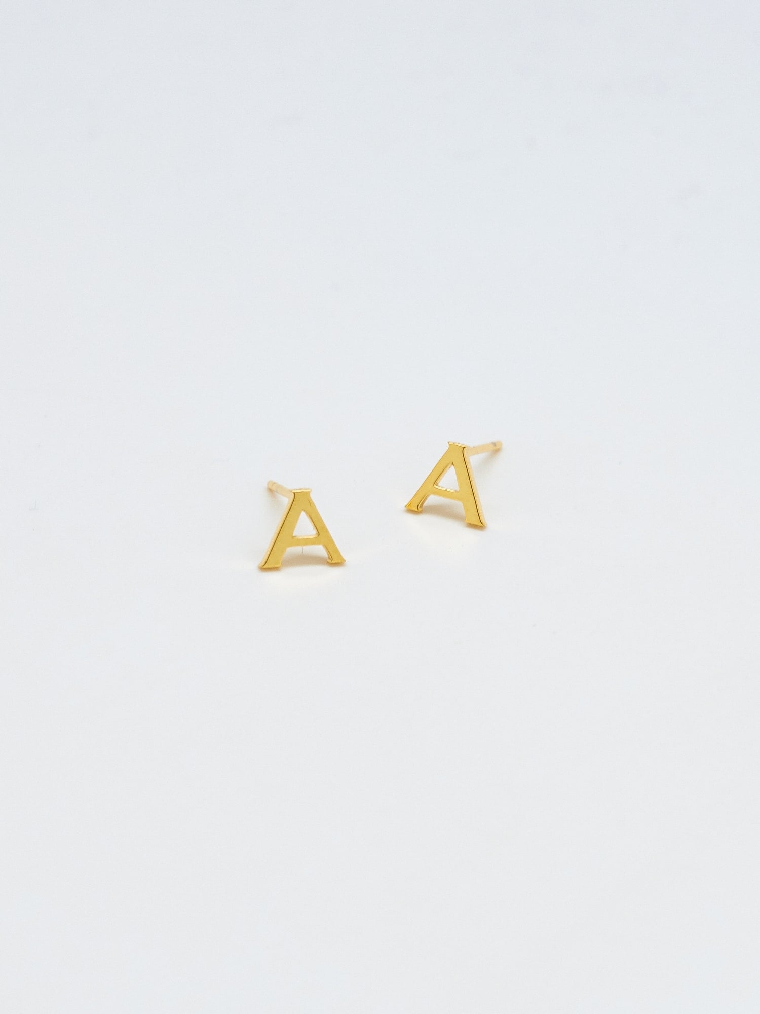 Gap Gold Initial Earrings