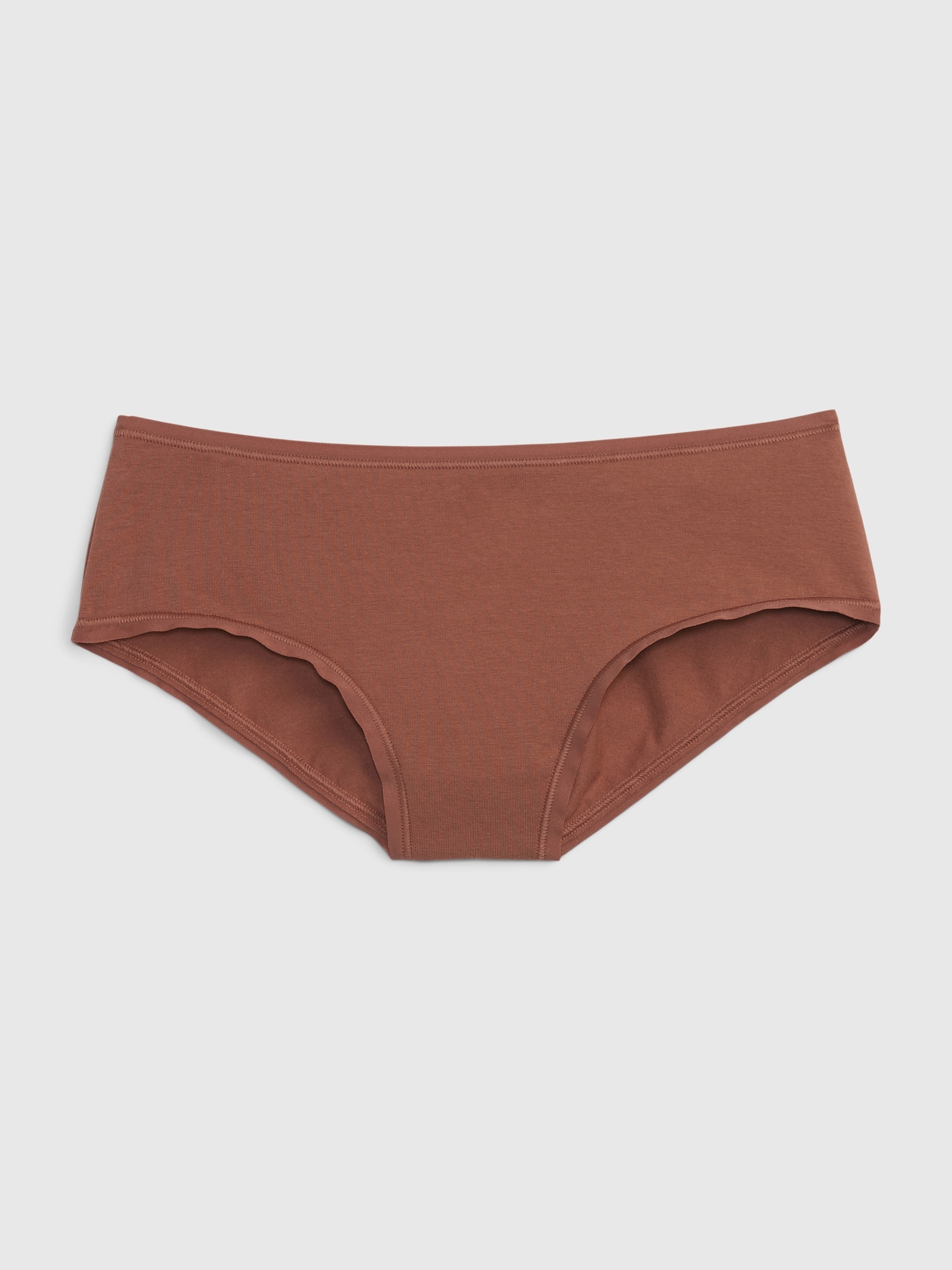 Gap Organic Stretch Cotton Hipster brown. 1