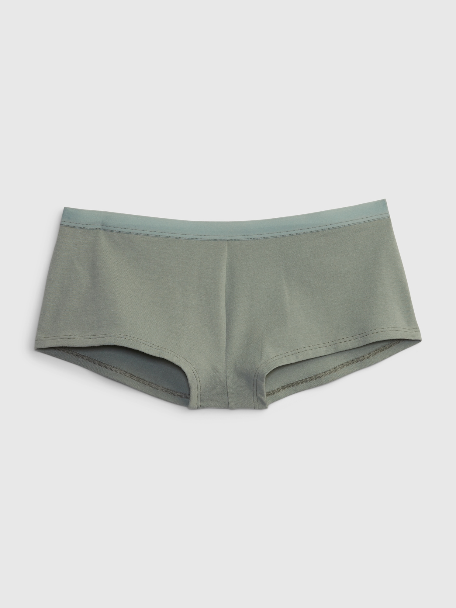 Gap Organic Stretch Cotton Shorty green. 1